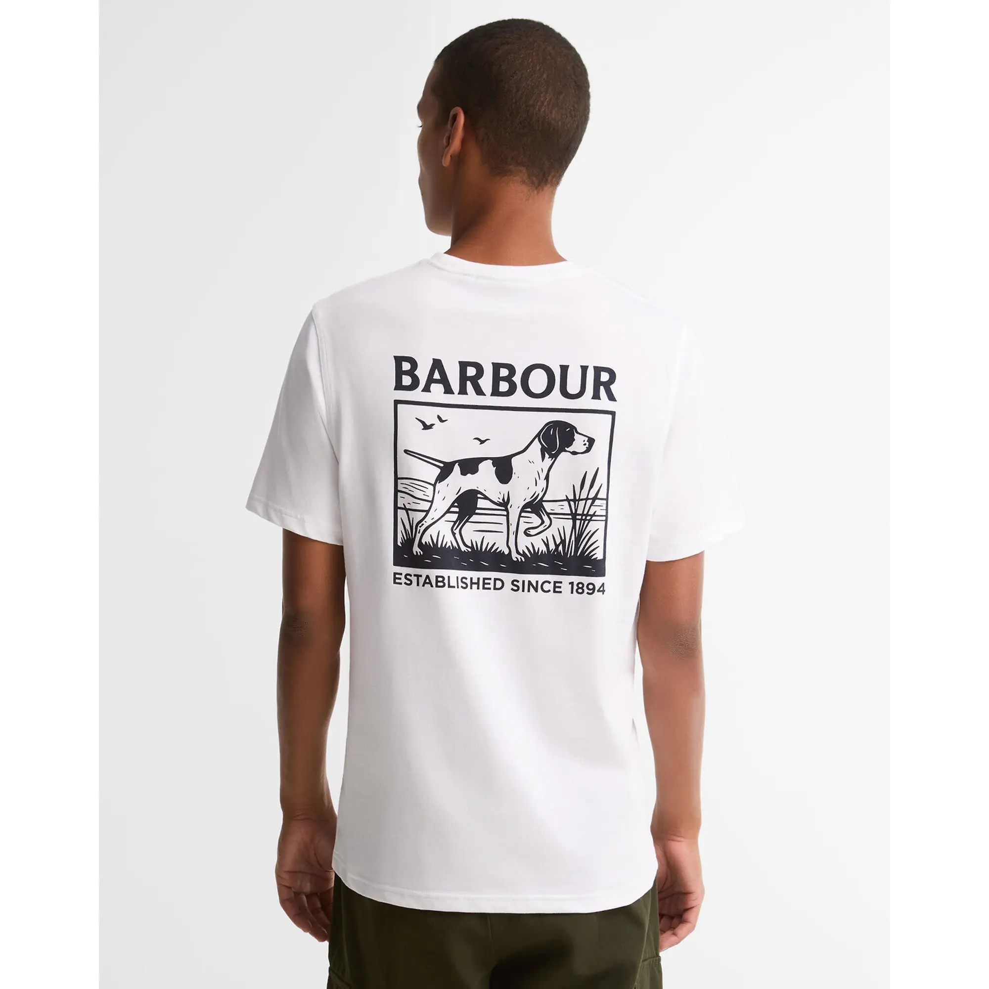 Product image 3 of 7 of Barbour Men's Setter T-Shirt - White