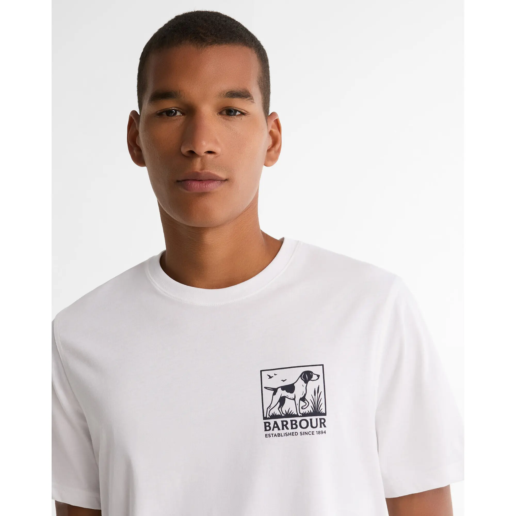 Product image 5 of 7 of Barbour Men's Setter T-Shirt - White