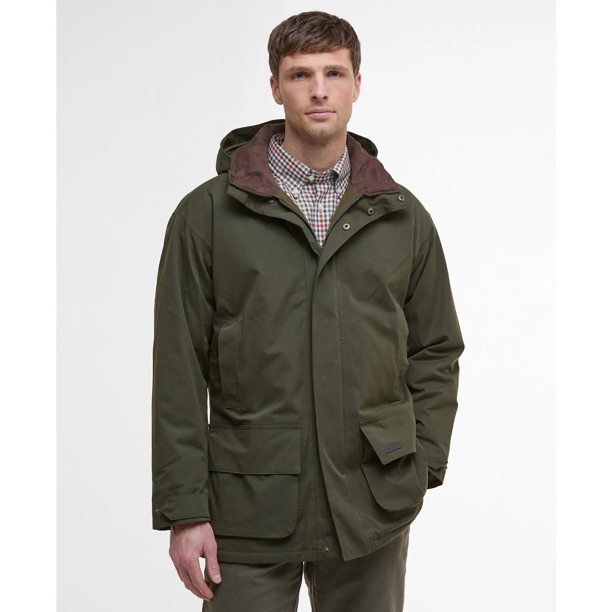 Product image 2 of 11 of Barbour Men's Beaconsfield Waterproof Shooting Jacket - Olive