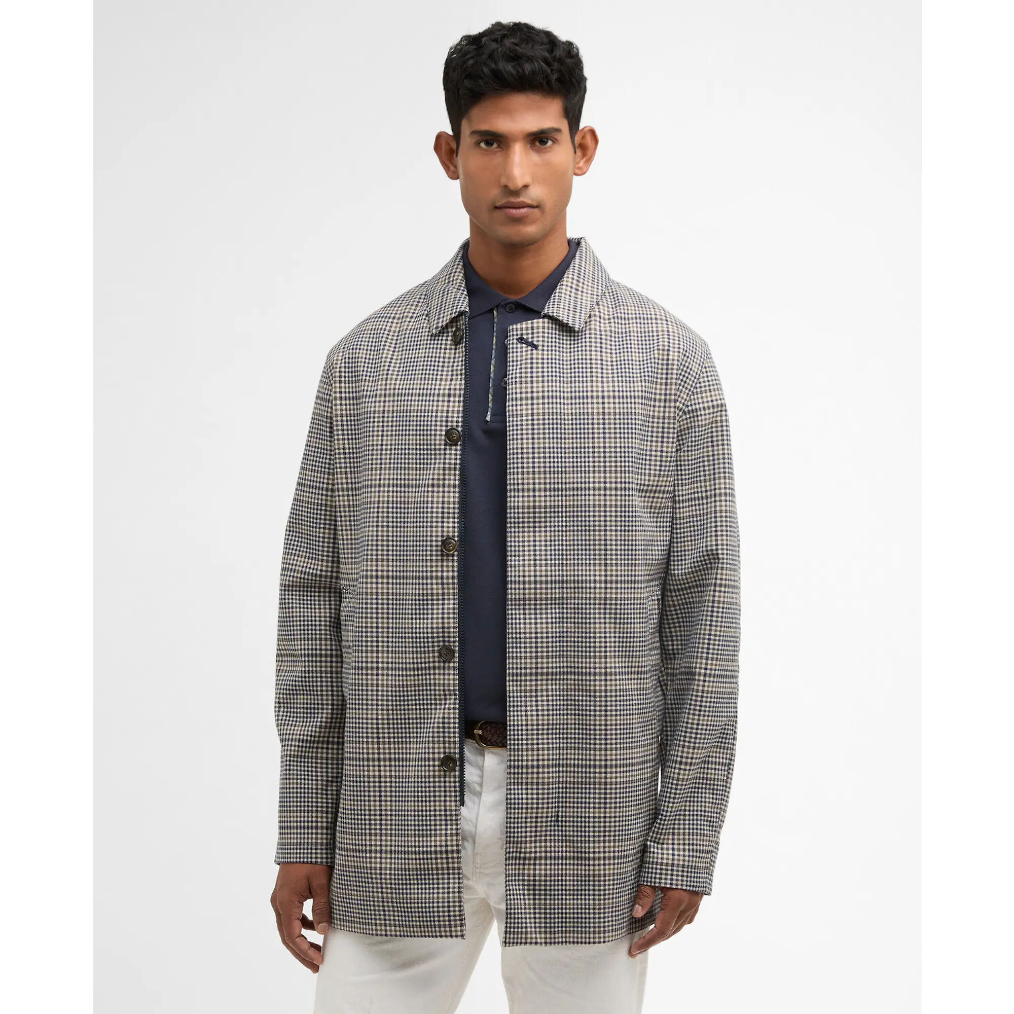 Product image 2 of 7 of Barbour Men's Check Rokig Waterproof Mac - Highland Heritage Check