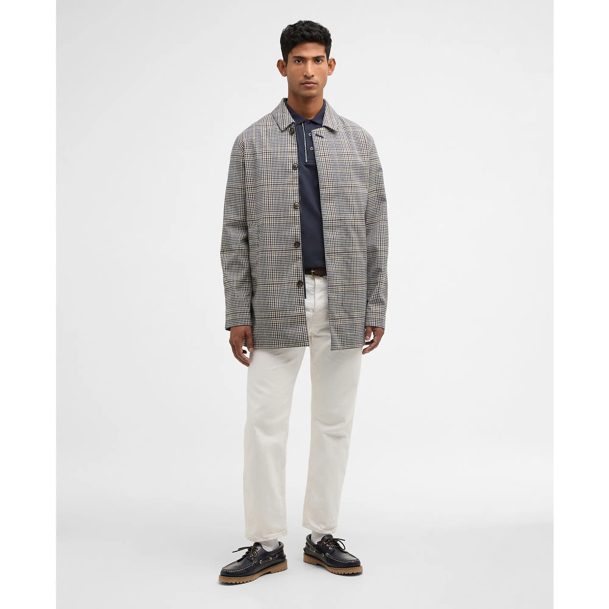 Product image 3 of 7 of Barbour Men's Check Rokig Waterproof Mac - Highland Heritage Check
