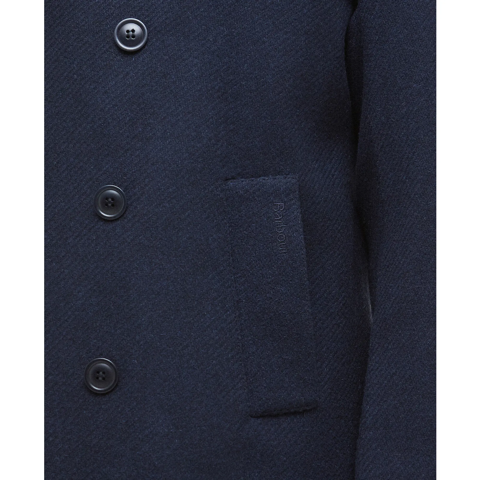 Product image 6 of 7 of Barbour Men's Newfield Wool Pea Coat - Navy/Classic