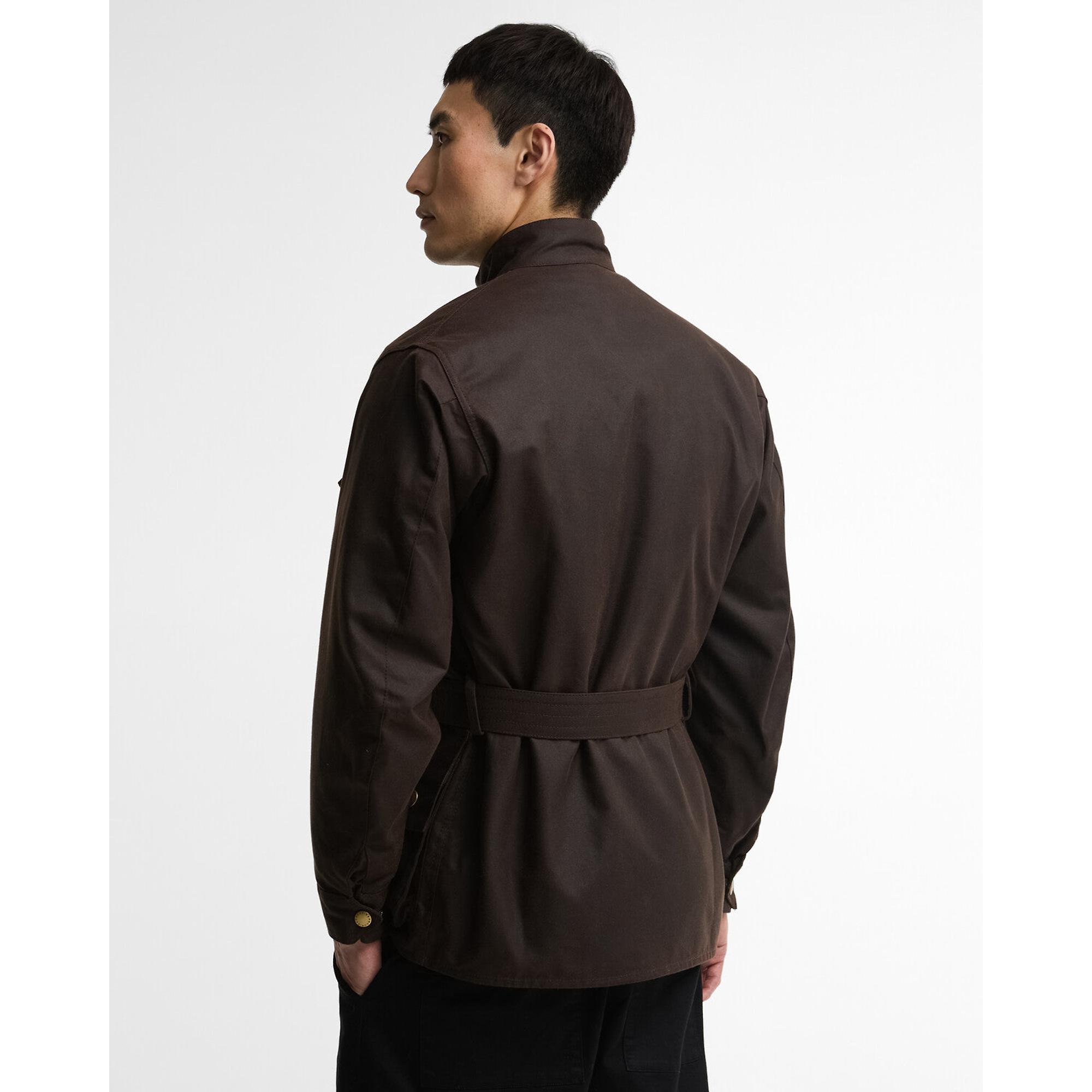 Barbour International Men's Original Waxed Jacket - Black Oak
