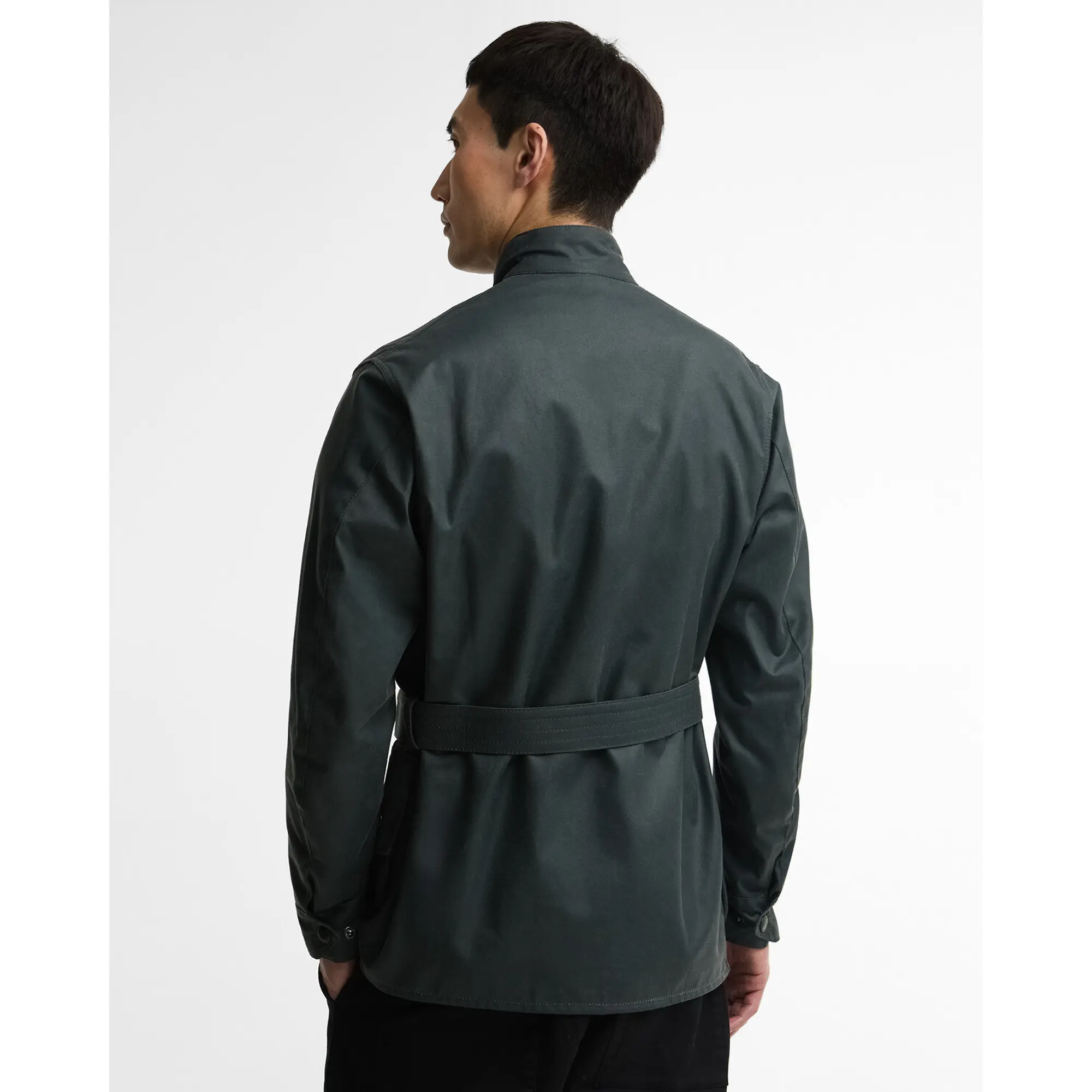 Product image 4 of 7 of Barbour International Men's Original Wax Jacket - Dark Slate