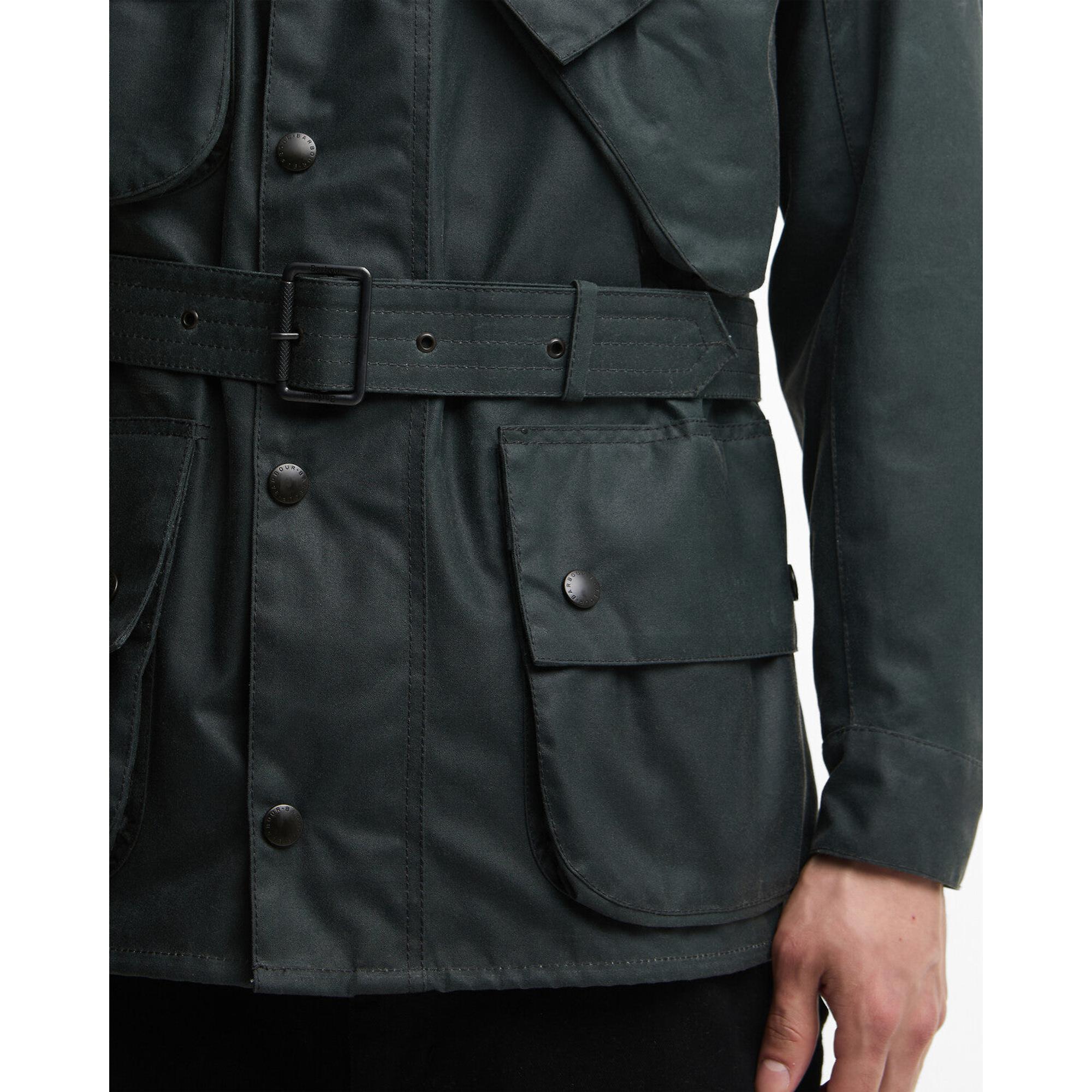 Barbour International Men's Original Wax Jacket - Dark Slate