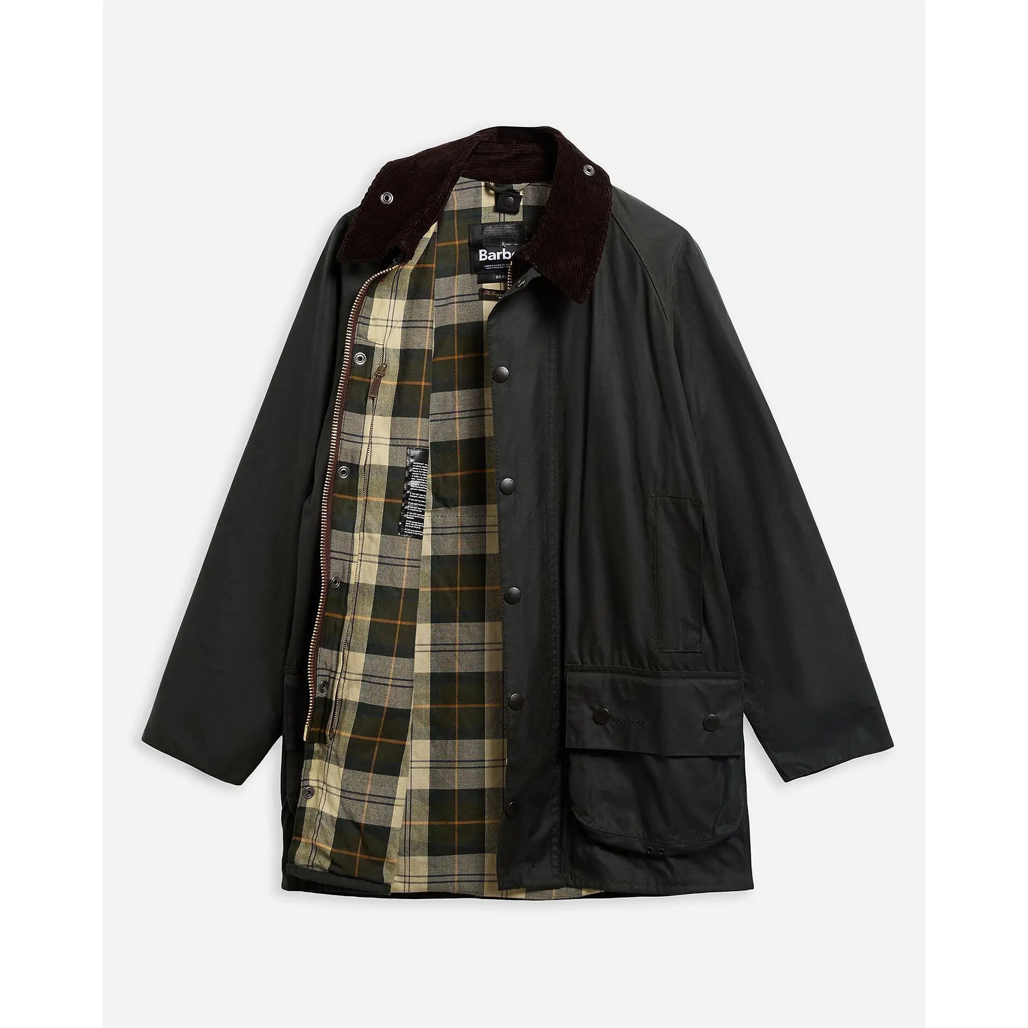 Product image 9 of 10 of Barbour Men's Beaufort Waxed Jacket - Sage