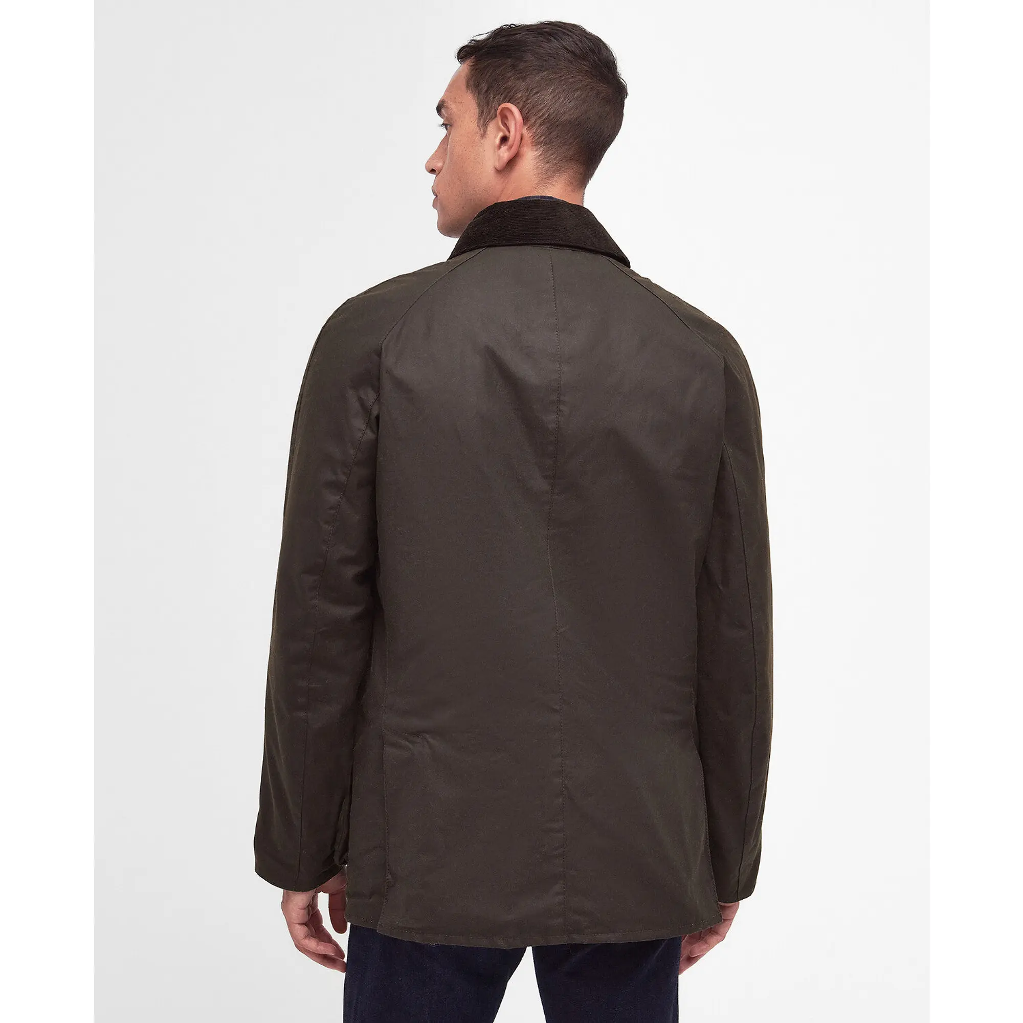 Product image 4 of 7 of Barbour Men's Ashby Wax Jacket - Olive