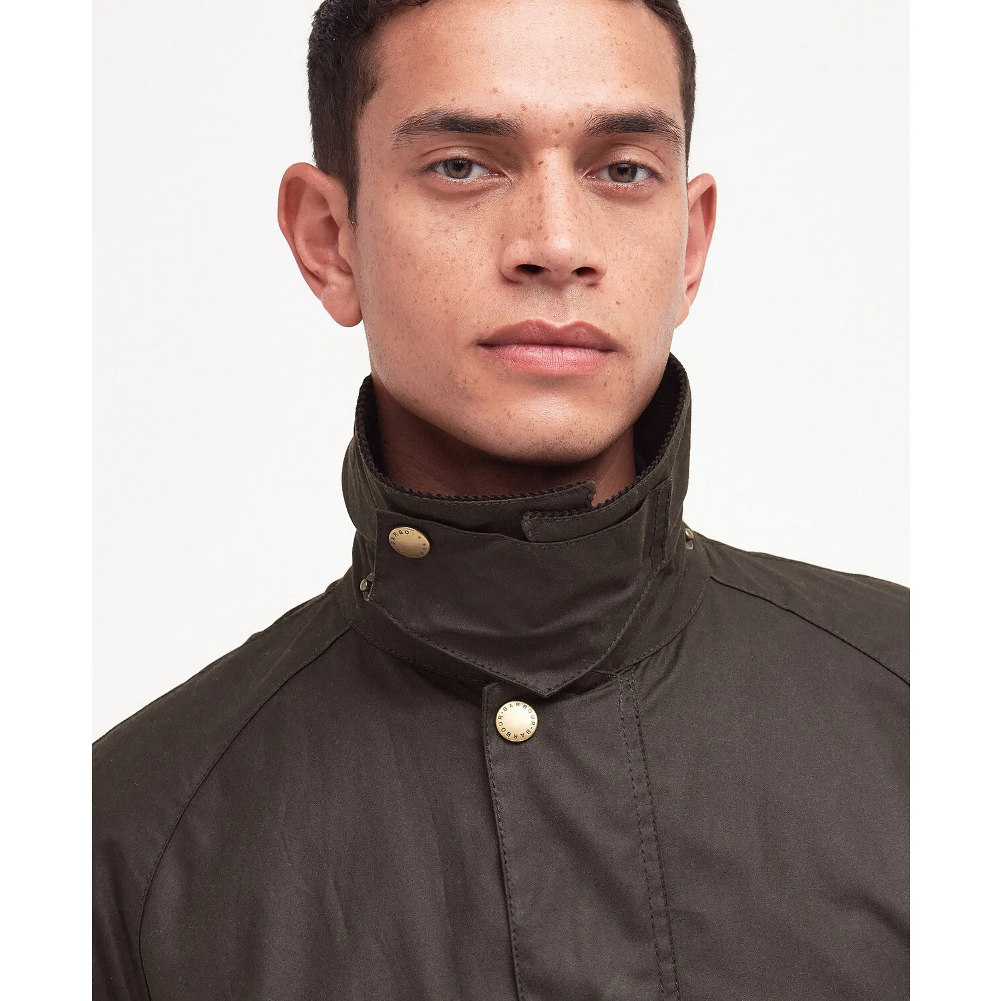 Product image 6 of 7 of Barbour Men's Ashby Wax Jacket - Olive