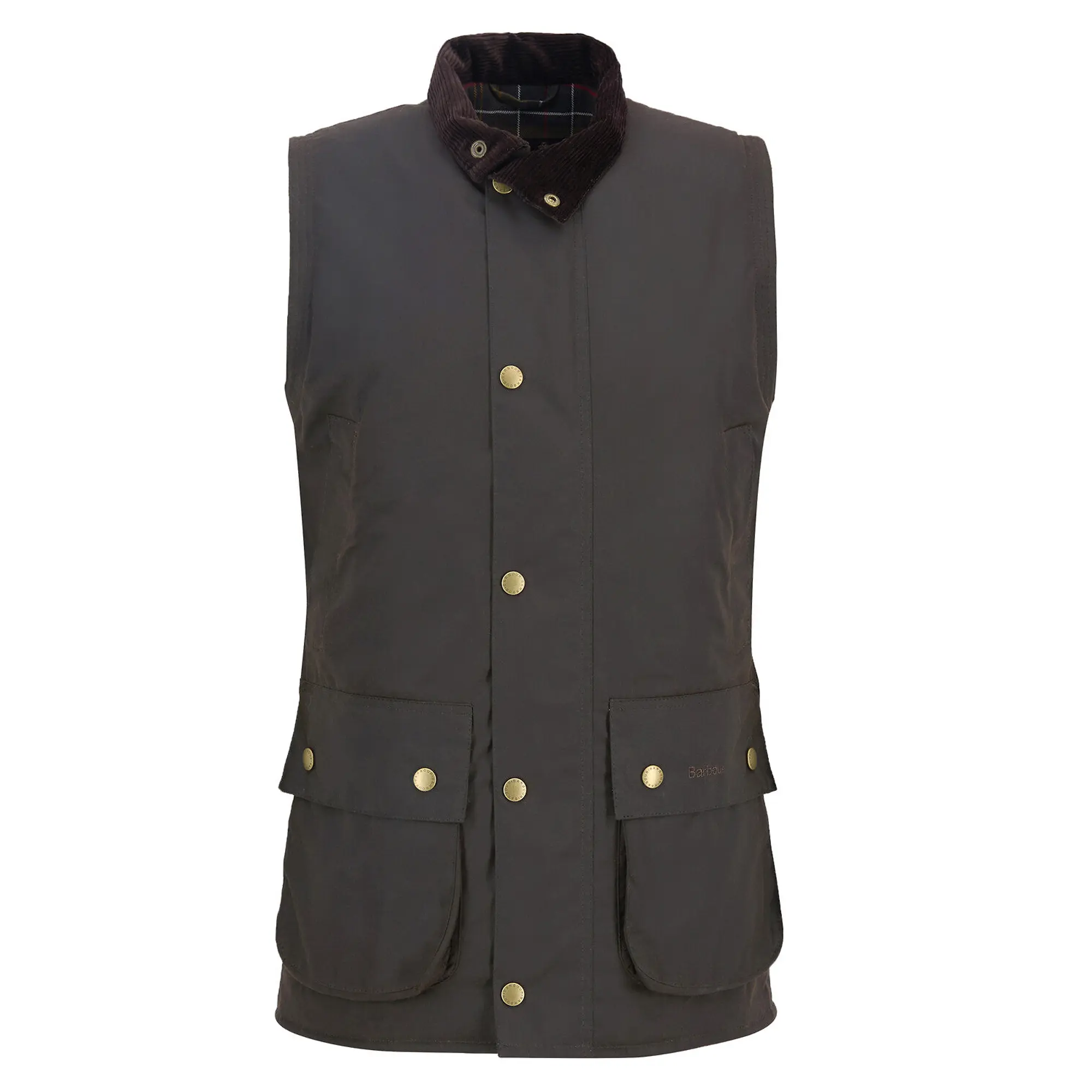 Product image 3 of 9 of Barbour Men's Westmorland Wax Gilet - Olive