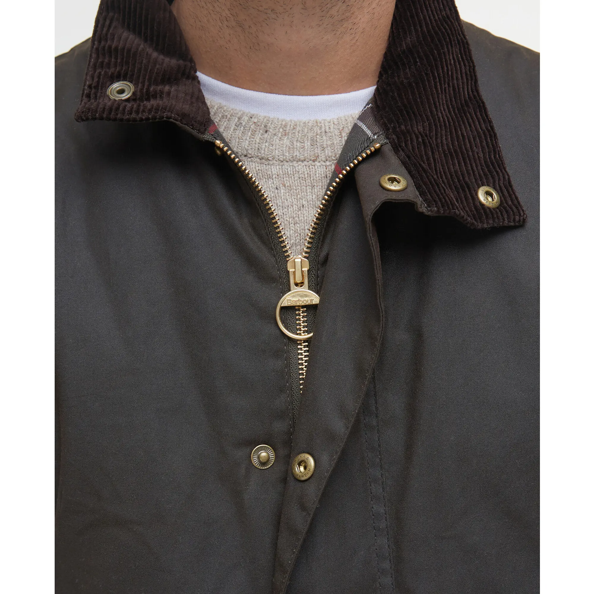 Product image 7 of 9 of Barbour Men's Westmorland Wax Gilet - Olive