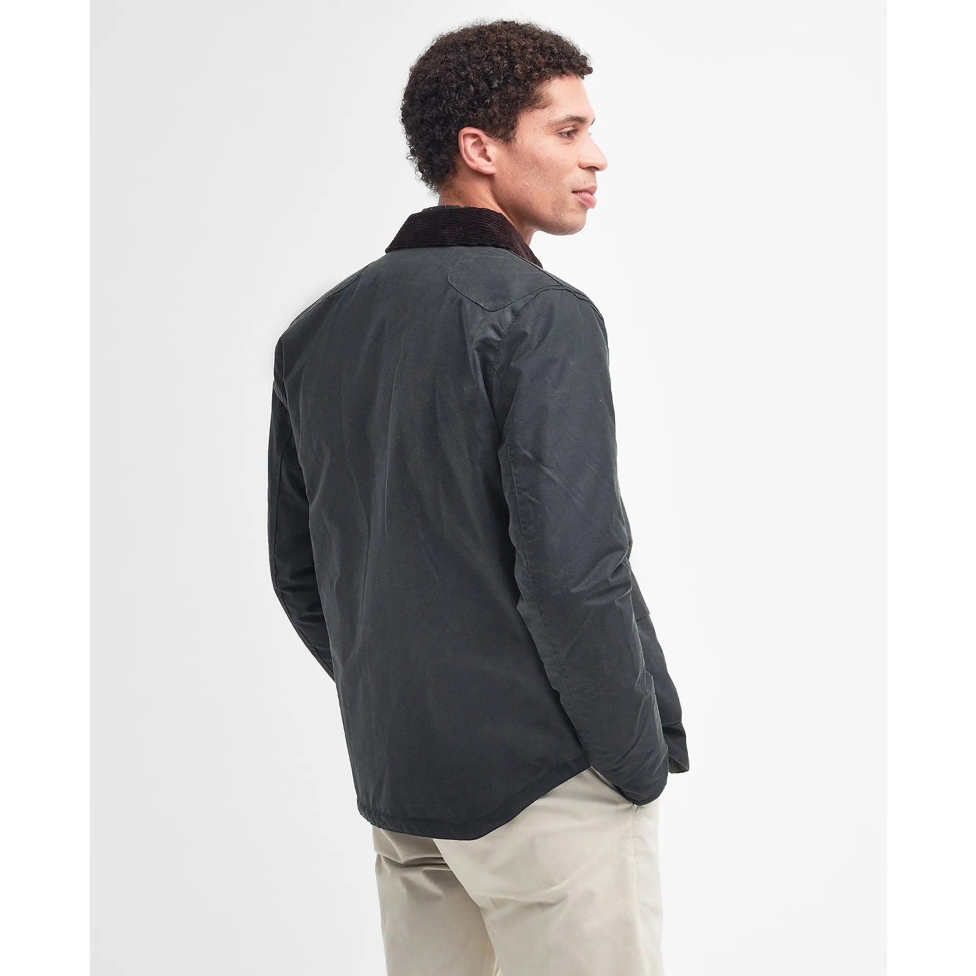 Product image 4 of 8 of Barbour Men's Reelin Wax Jacket - Sage