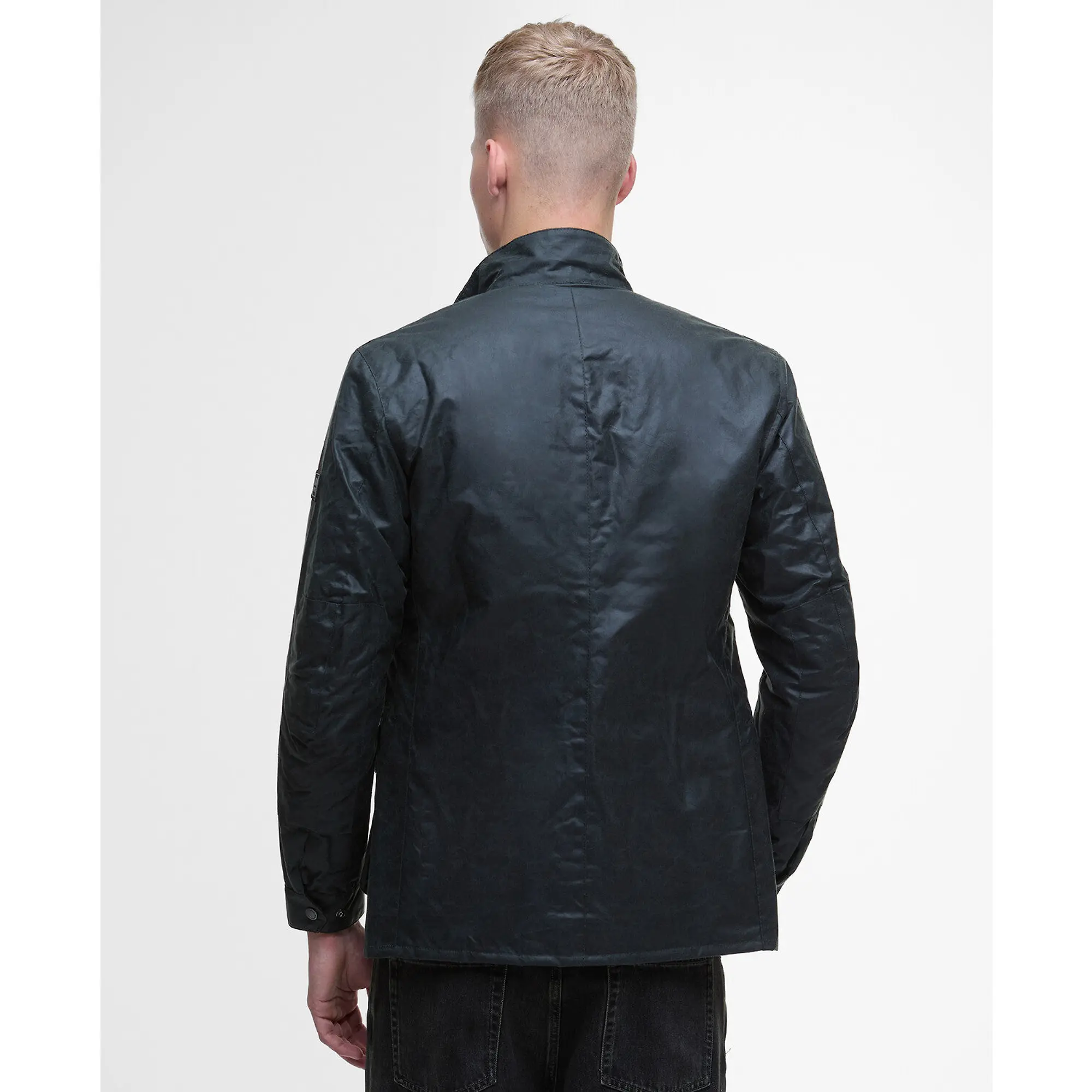 Product image 4 of 9 of Barbour International Men's Tourer Duke Wax Jacket - Sage