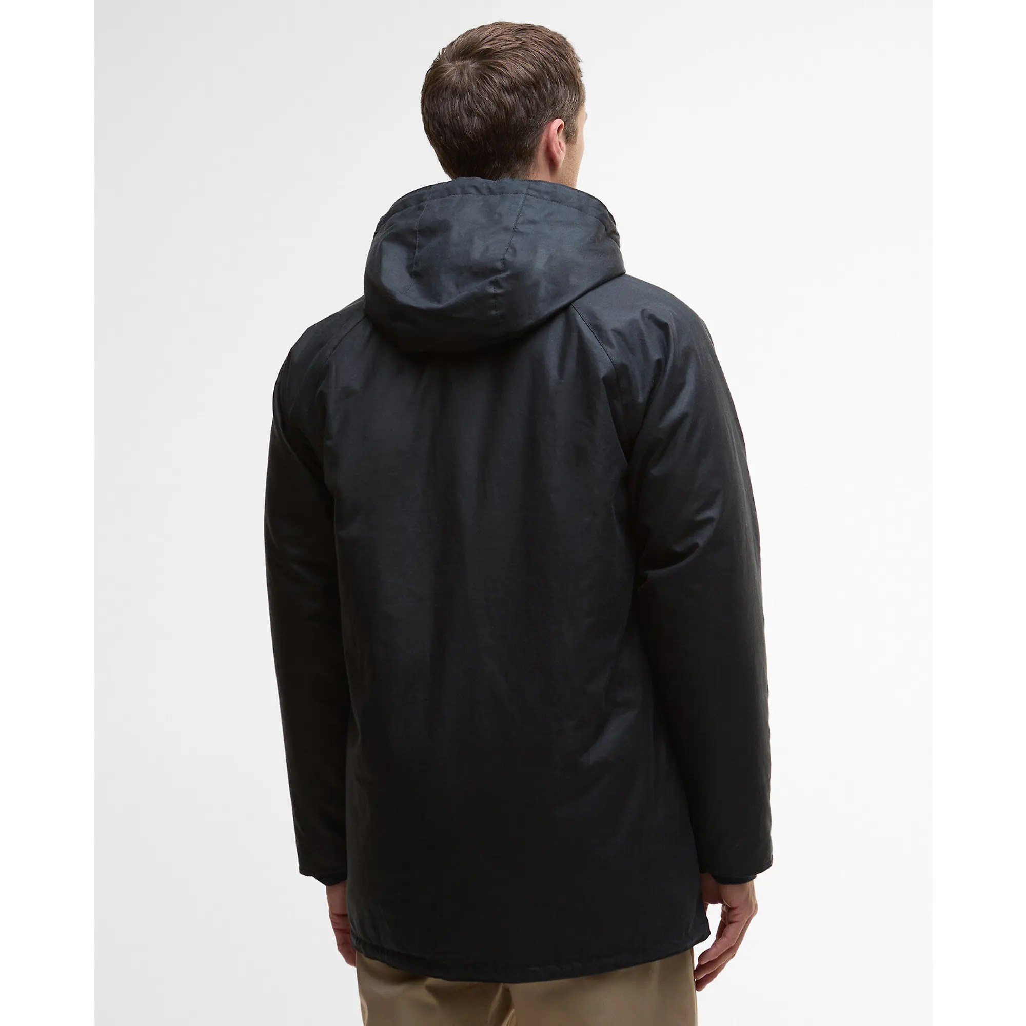 Product image 4 of 7 of Barbour Men's Bedale Wax Parka - Navy
