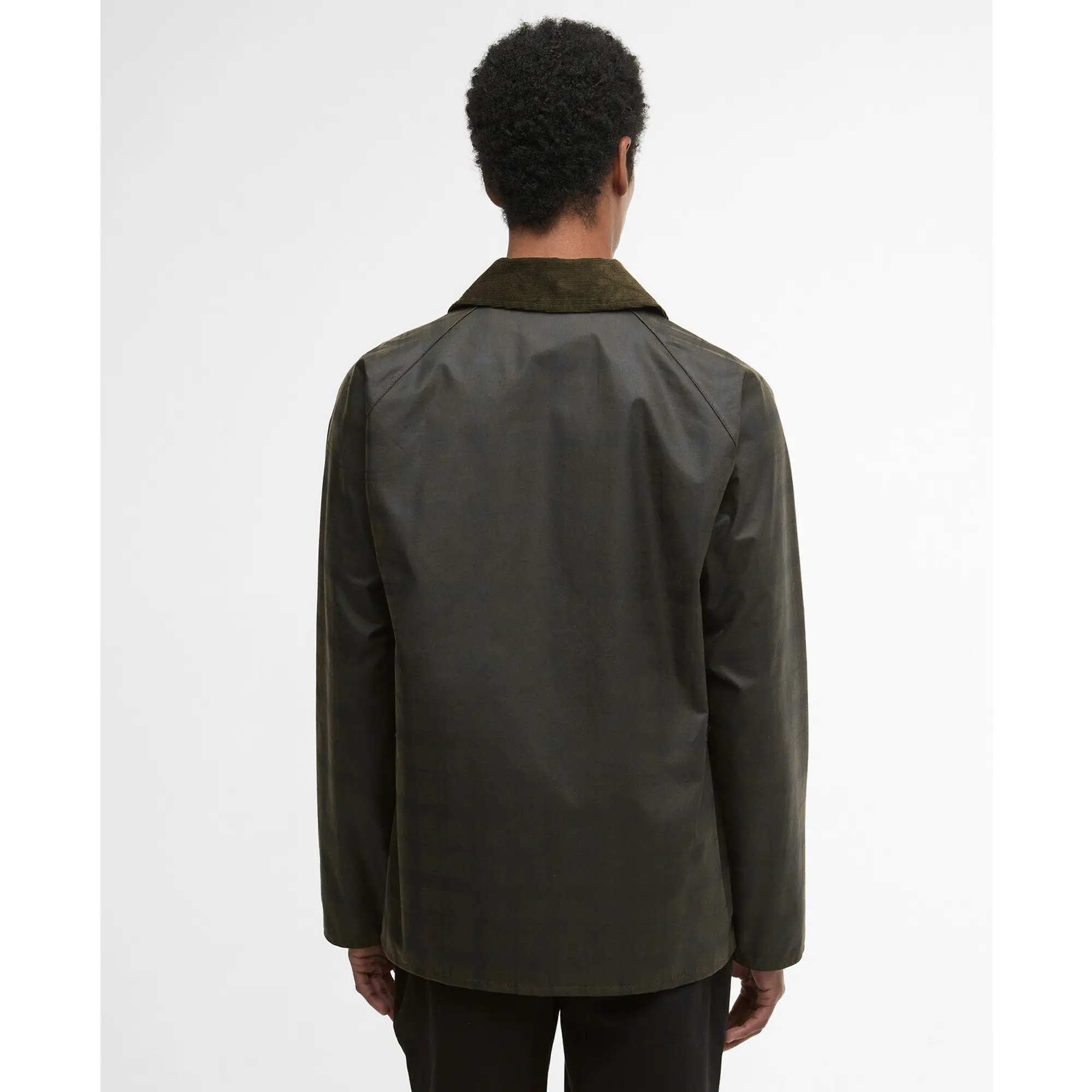Product image 4 of 8 of Barbour Men's Tartan Ambleside Wax Jacket - Archive Olive Tartan