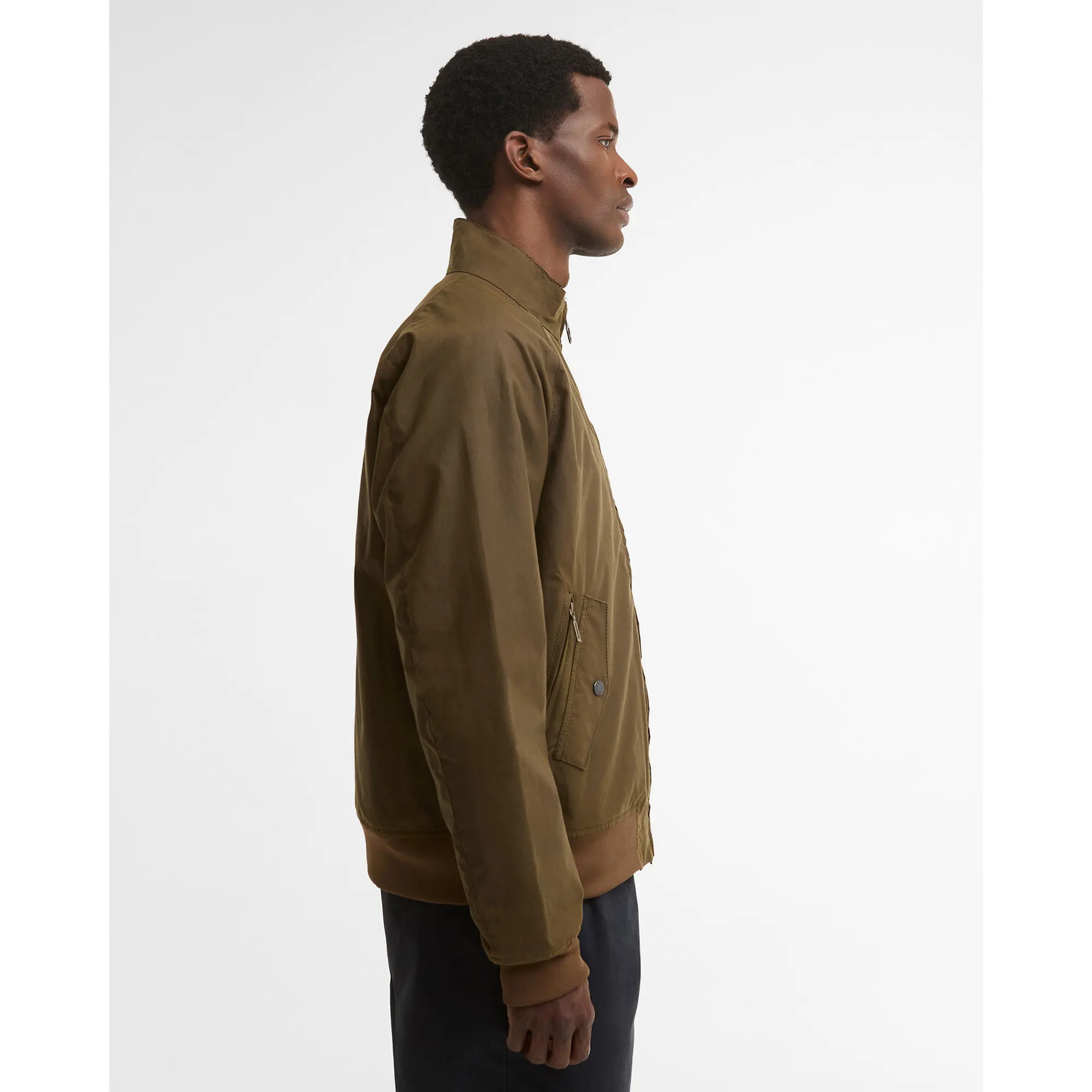 Product image 5 of 7 of Barbour Men's Chelsea Blouson Wax Jacket - Brown