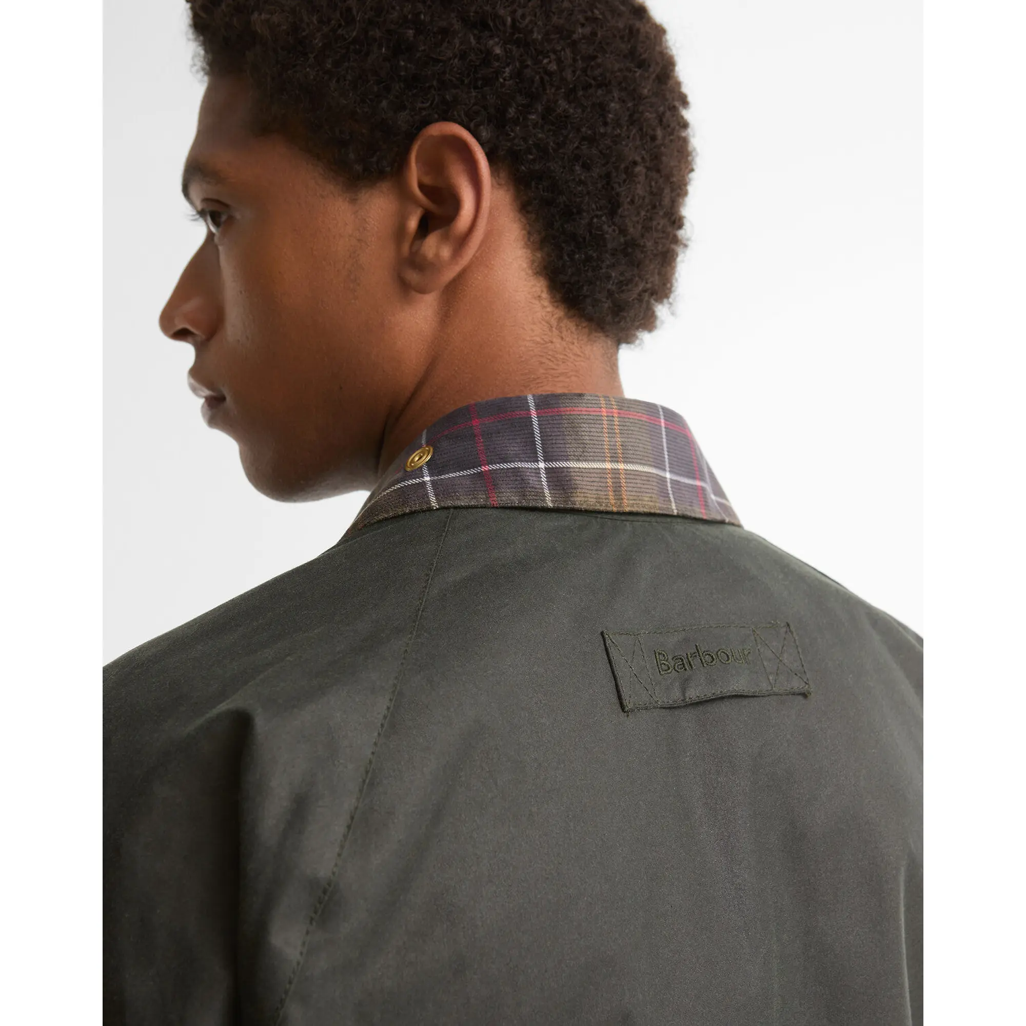 Product image 7 of 7 of Barbour Men's Icons Spey Wax Jacket - Sage