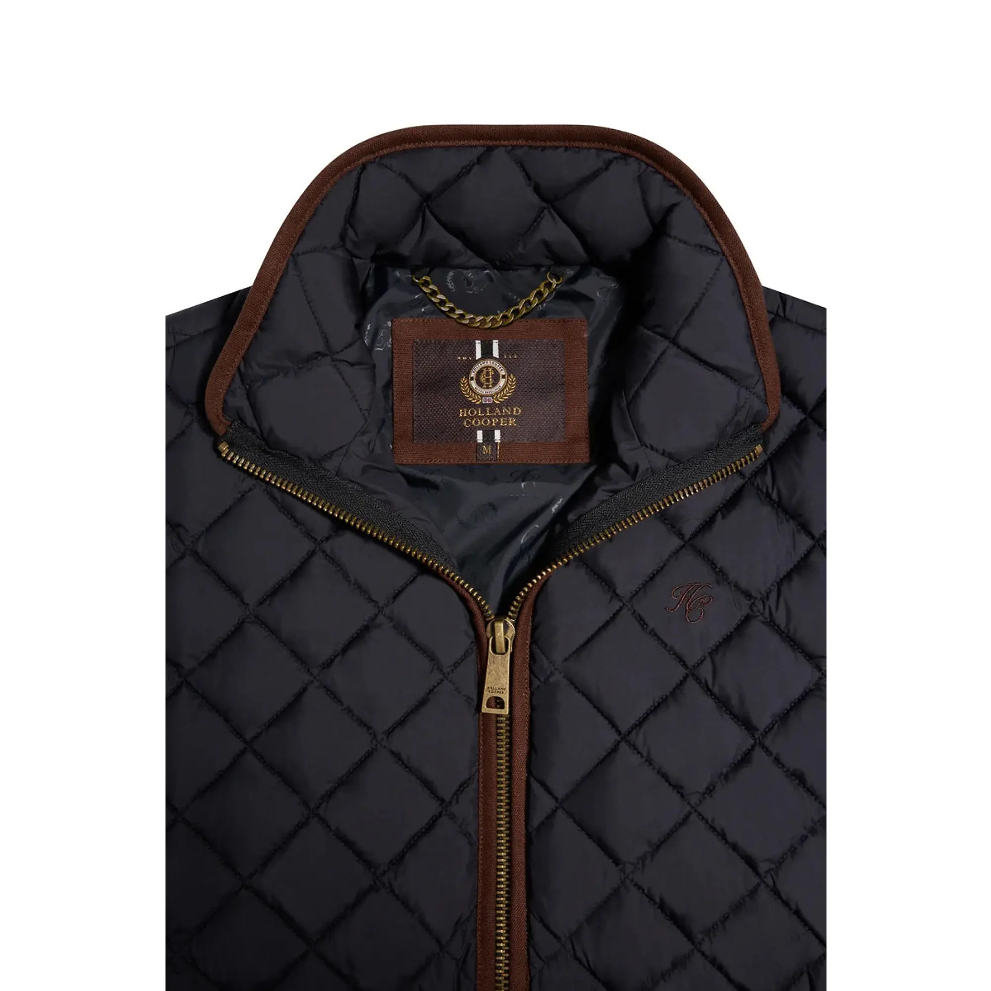 Product image 7 of 10 of Holland Cooper Men's Country Quilted Gilet - Ink Navy