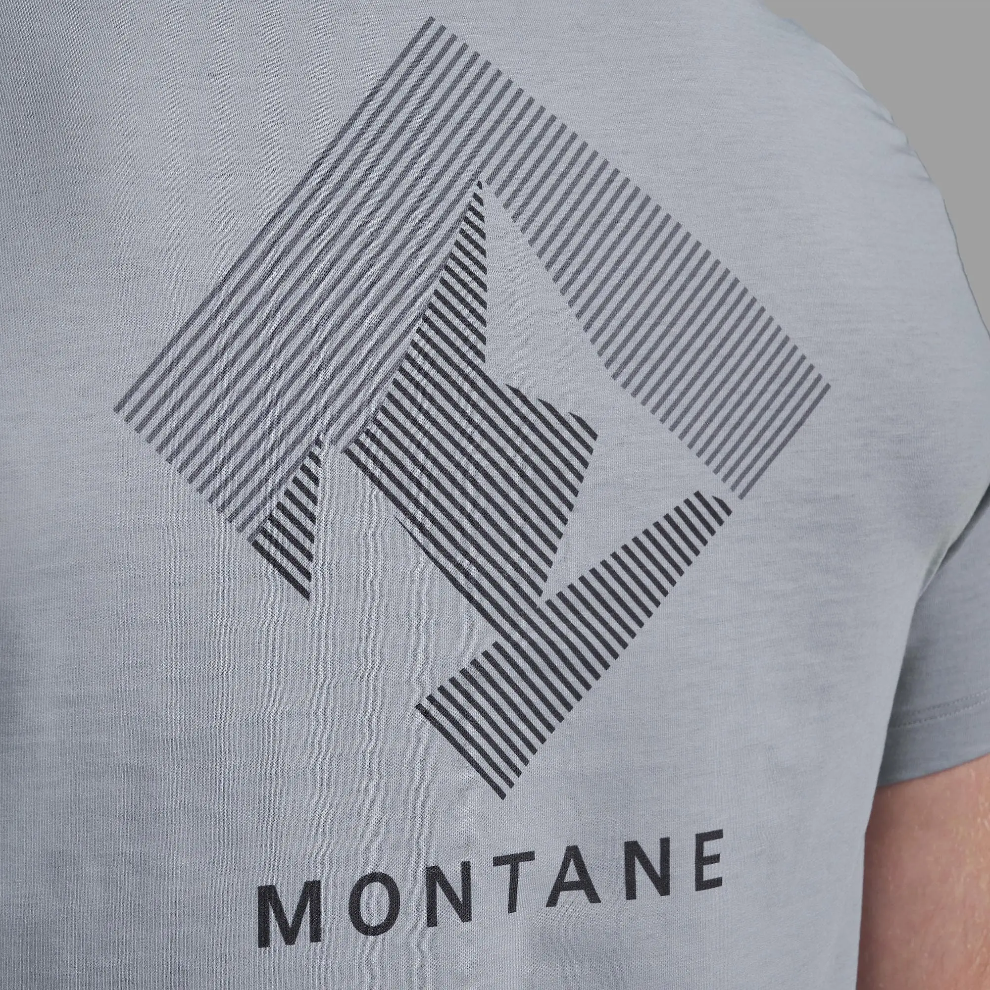 Product image 4 of 7 of Montane Men's Alhena Mountain 25 T-Shirt - Pebble Blue