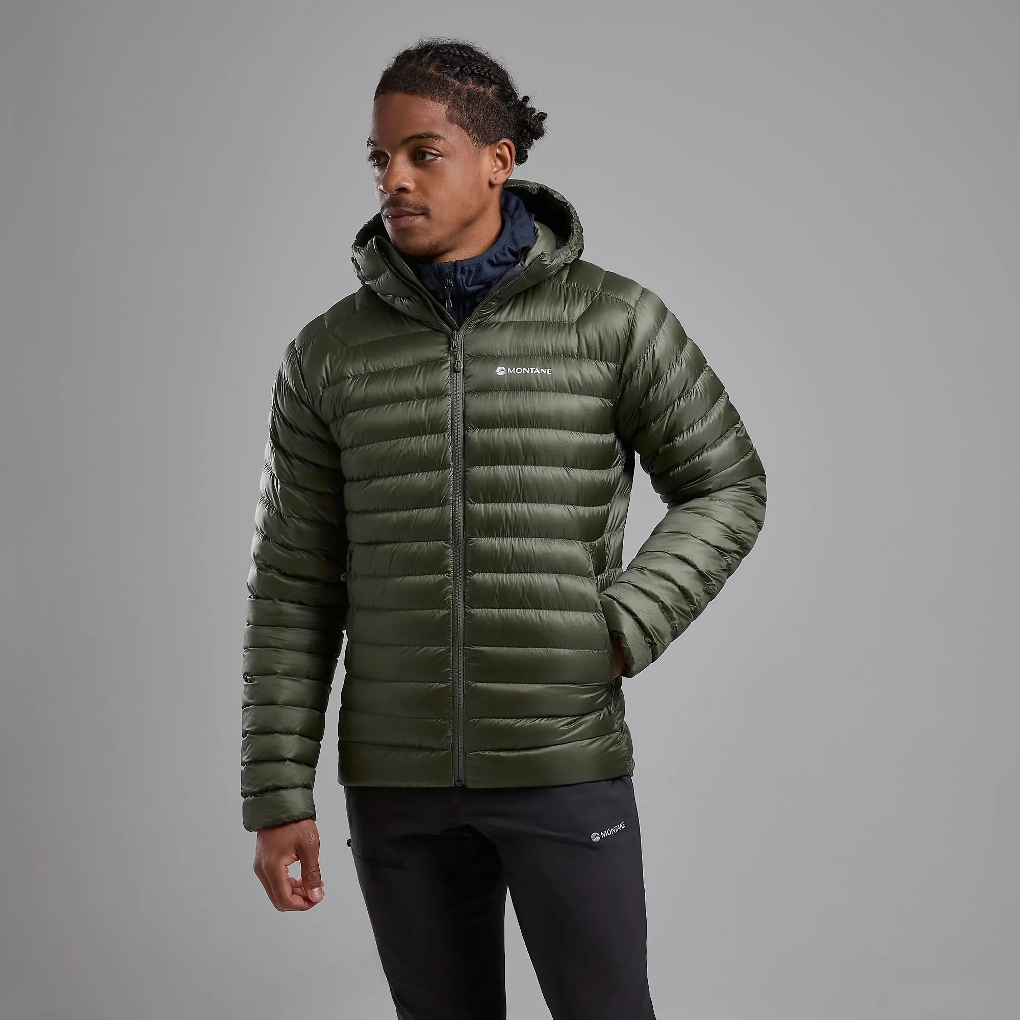 Product image 2 of 9 of Montane Men's Anti-Freeze Hooded Down Jacket - Caper