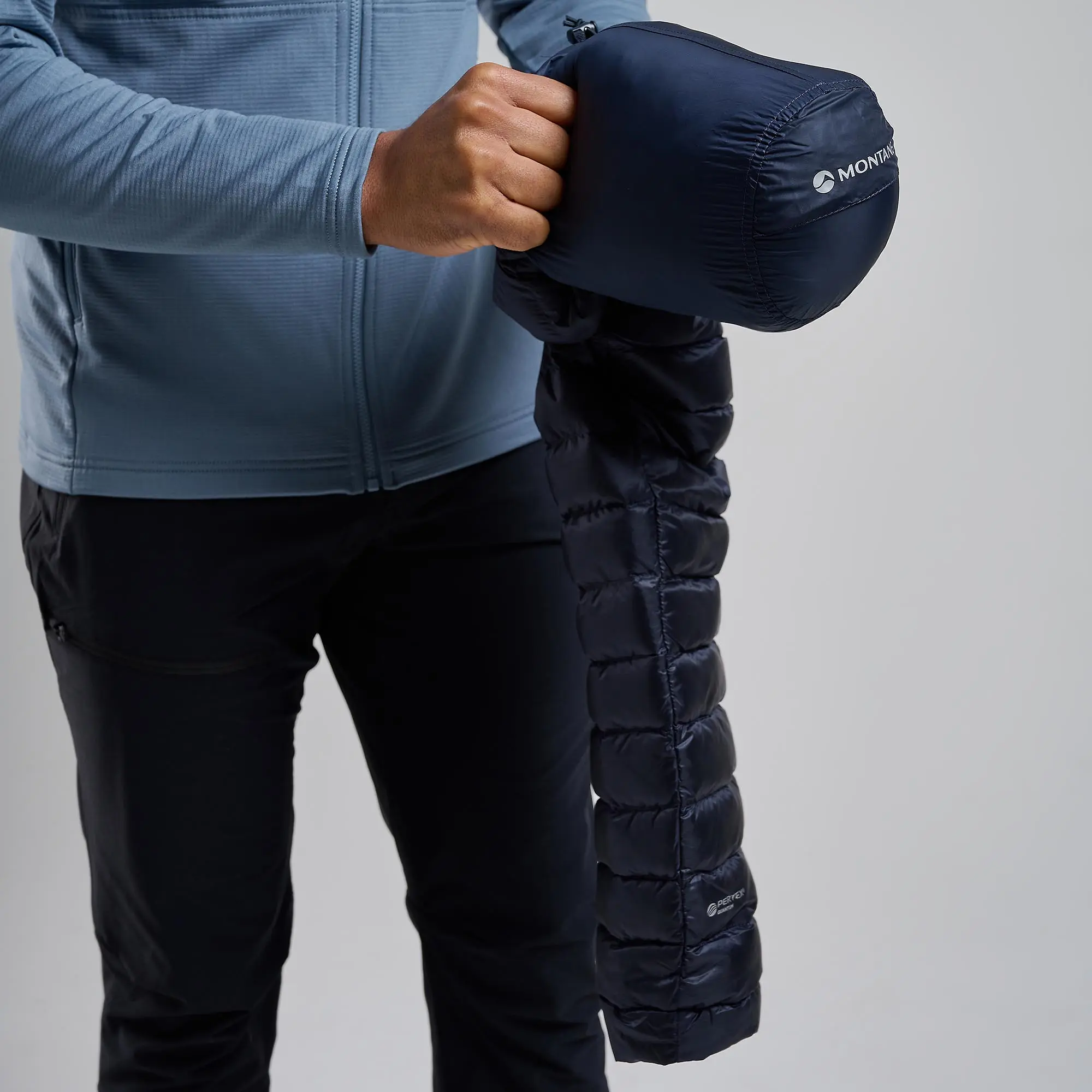 Product image 7 of 7 of Montane Men's Anti-Freeze Hoodie Down Jacket - Eclipse Blue