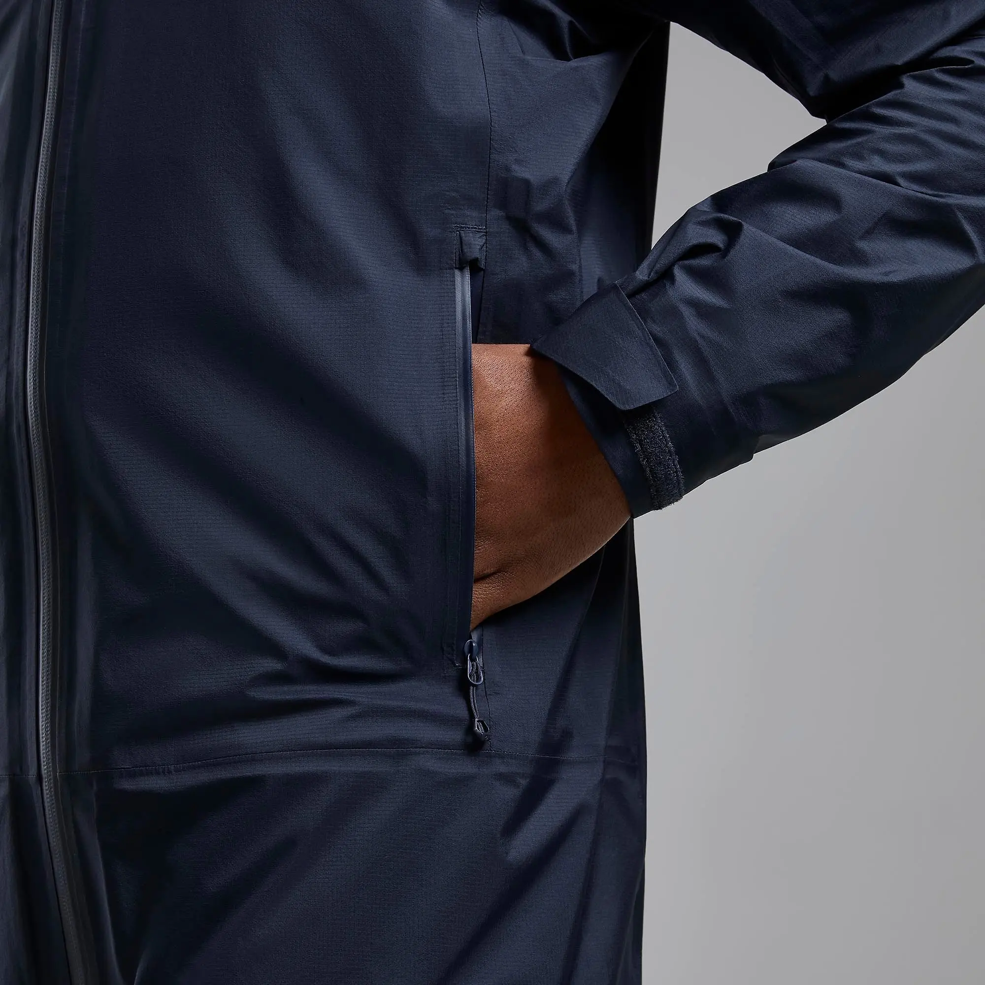 Product image 9 of 10 of Montane Men's Cetus Lite Waterproof Jacket - Eclipse Blue