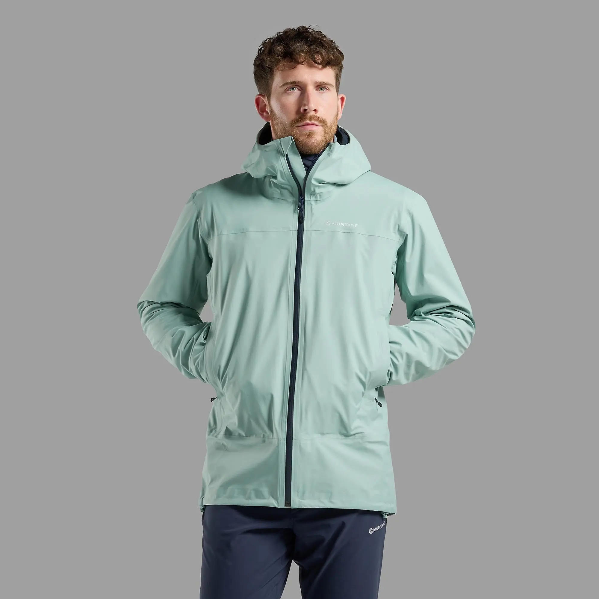 Product image 4 of 10 of Montane Men's Cetus Waterproof Jacket - Sea Mist