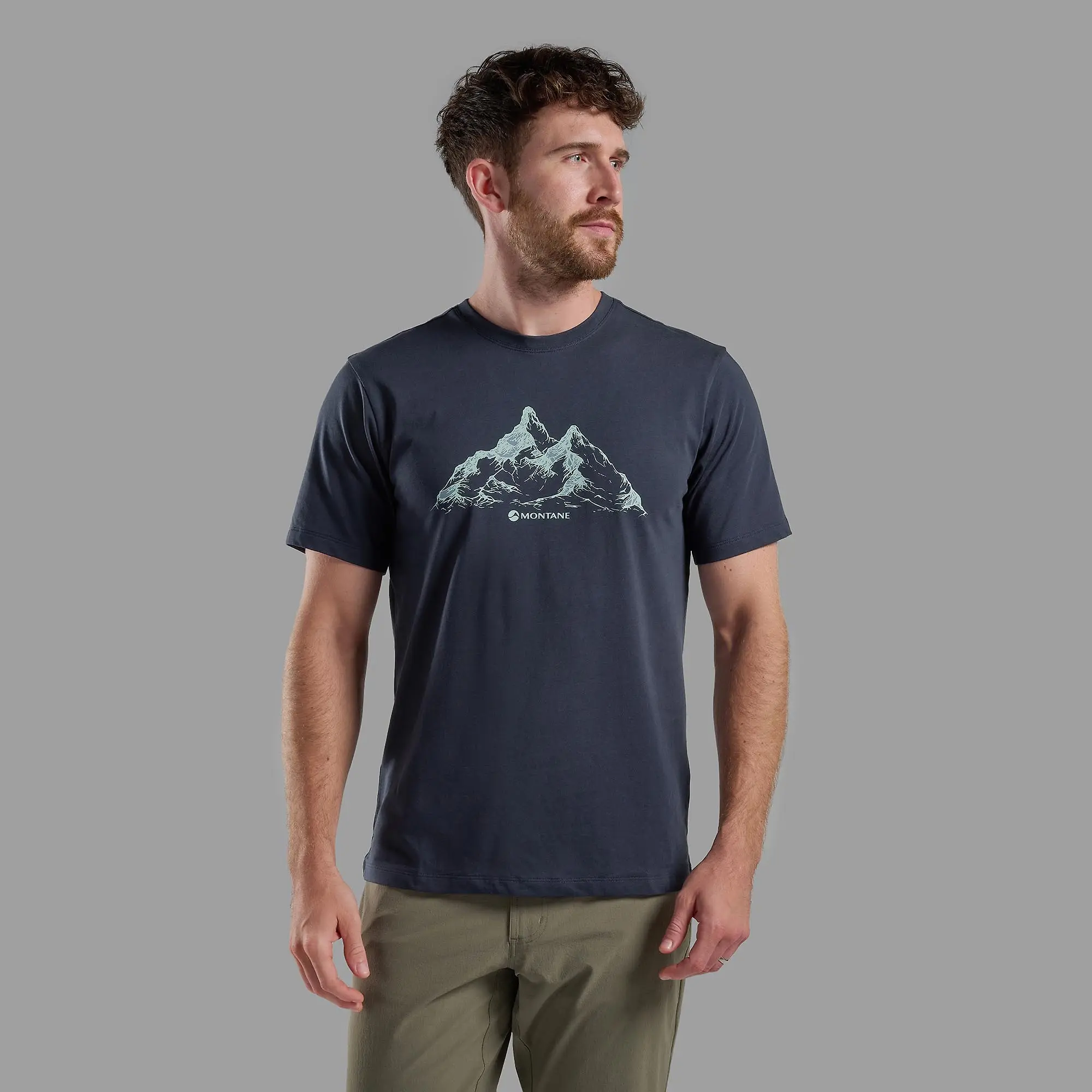 Product image 2 of 4 of Montane Men's Dual Mountain T-Shirt - Eclipse Blue