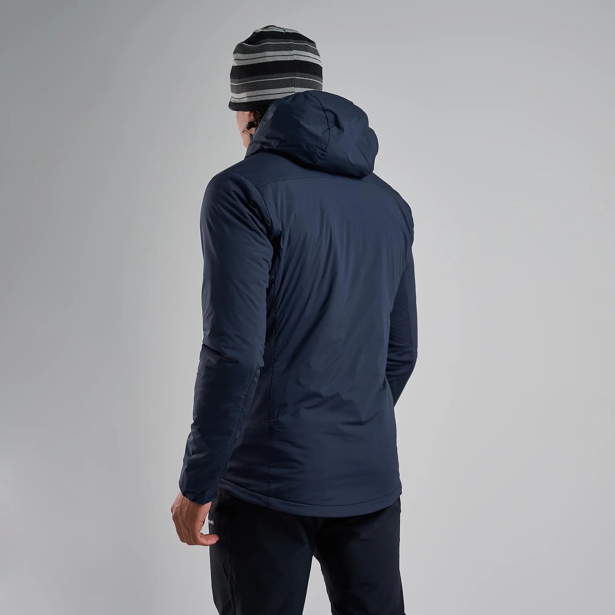 Product image 3 of 5 of Montane Men's Fireball Lite Insulated Hooded Jacket - Eclipse Blue