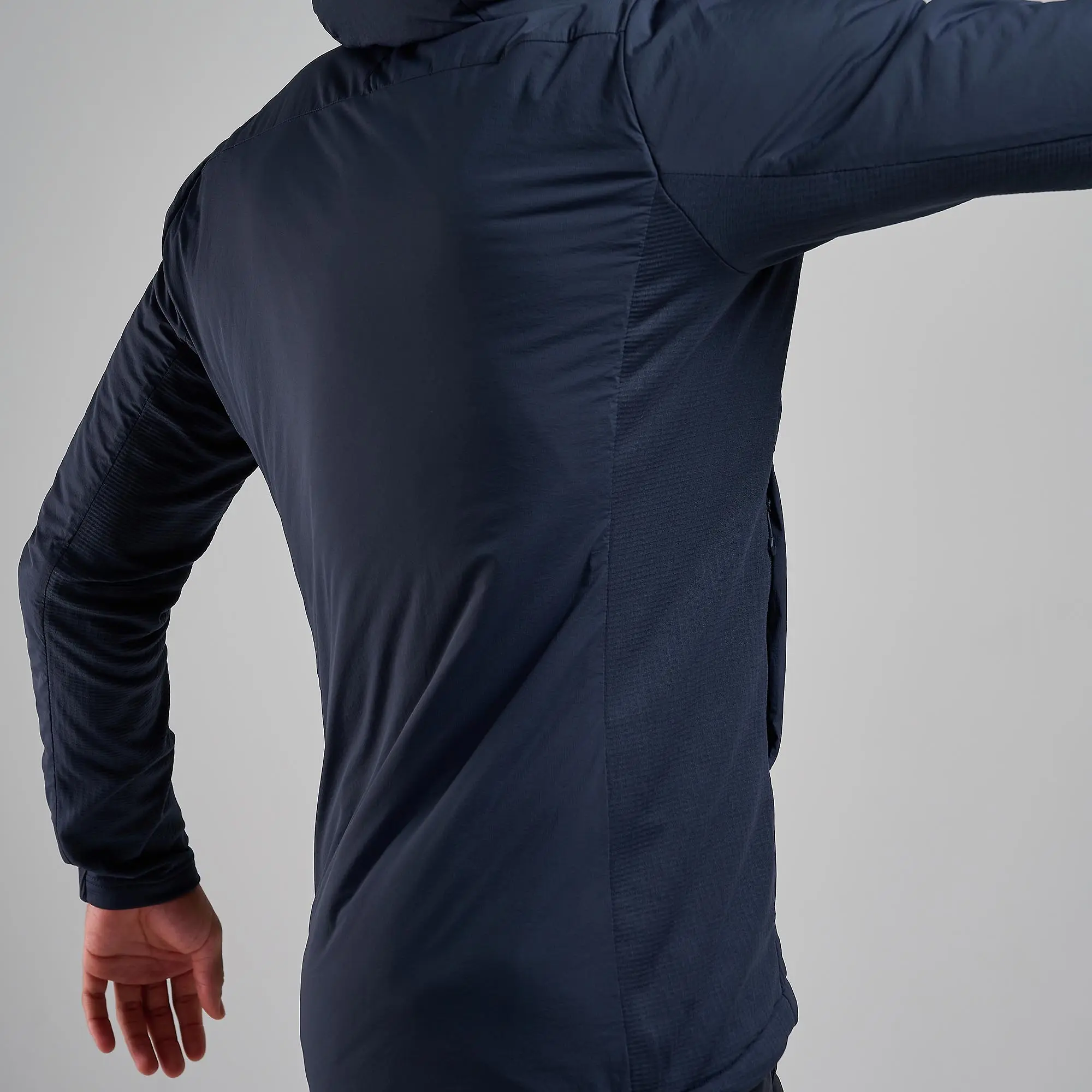 Product image 5 of 5 of Montane Men's Fireball Lite Insulated Hooded Jacket - Eclipse Blue
