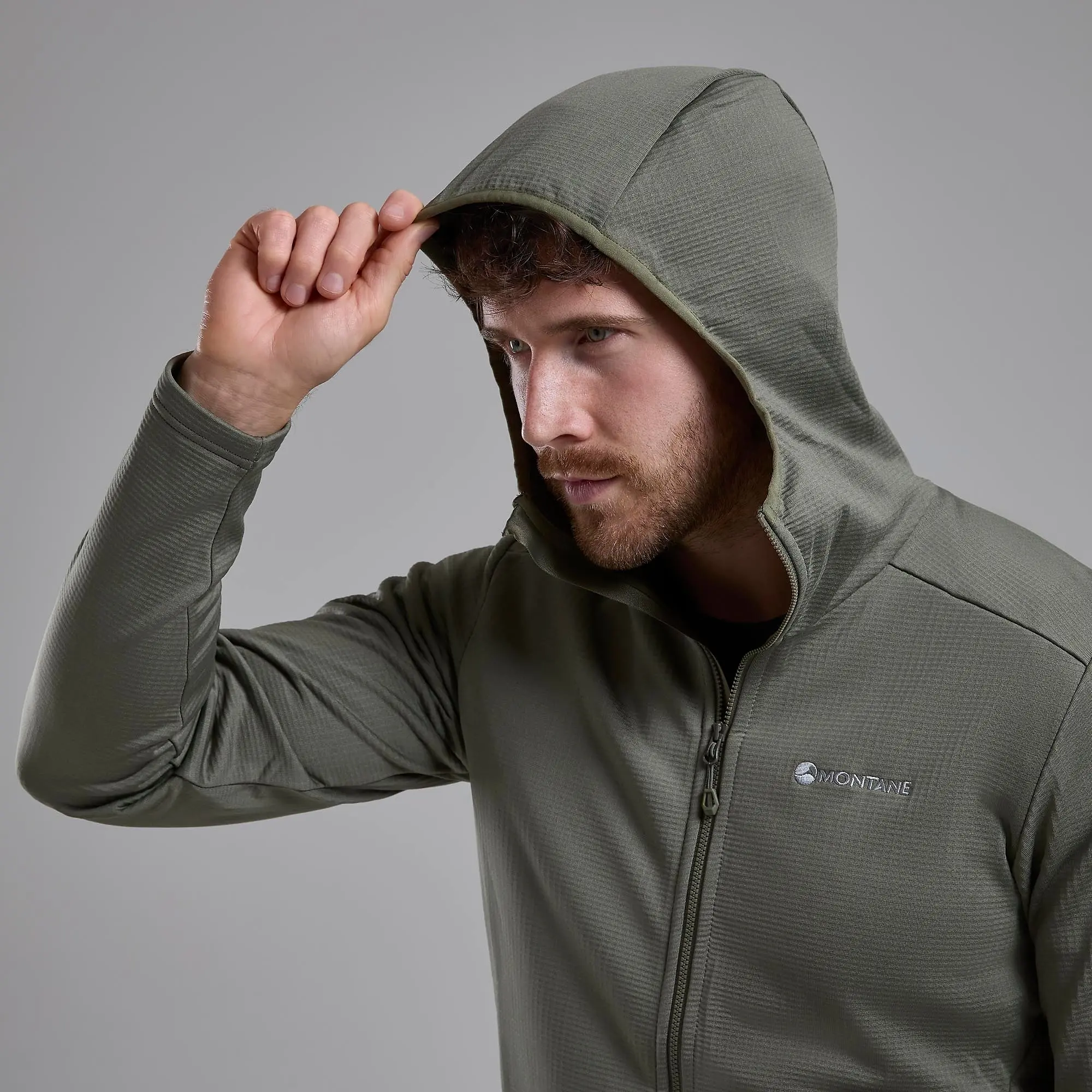 Product image 4 of 6 of Montane Men's Protium Hooded Fleece Jacket - Caper