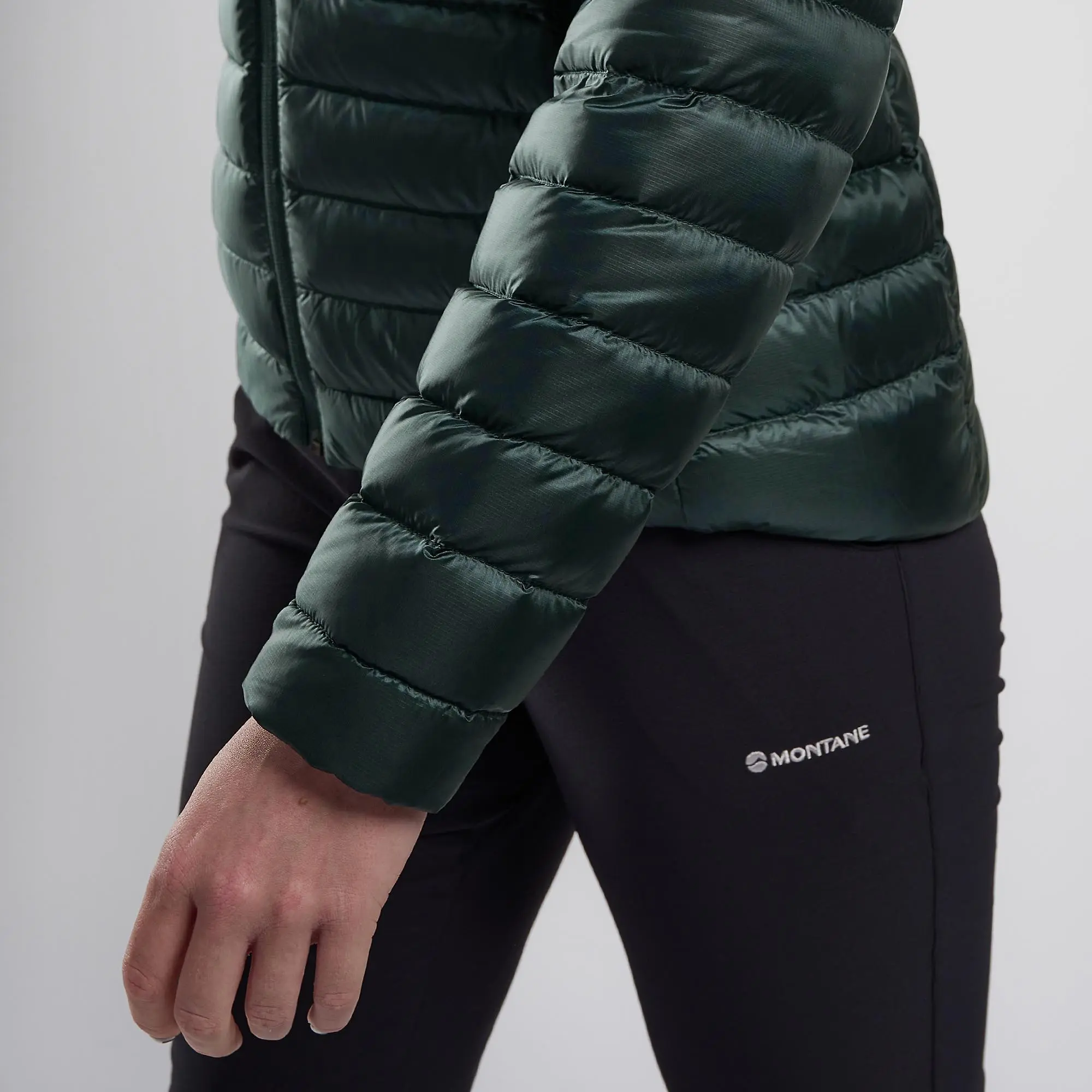 Product image 5 of 9 of Montane Women's Anti-Freeze Hooded Down Jacket - Deep Forest