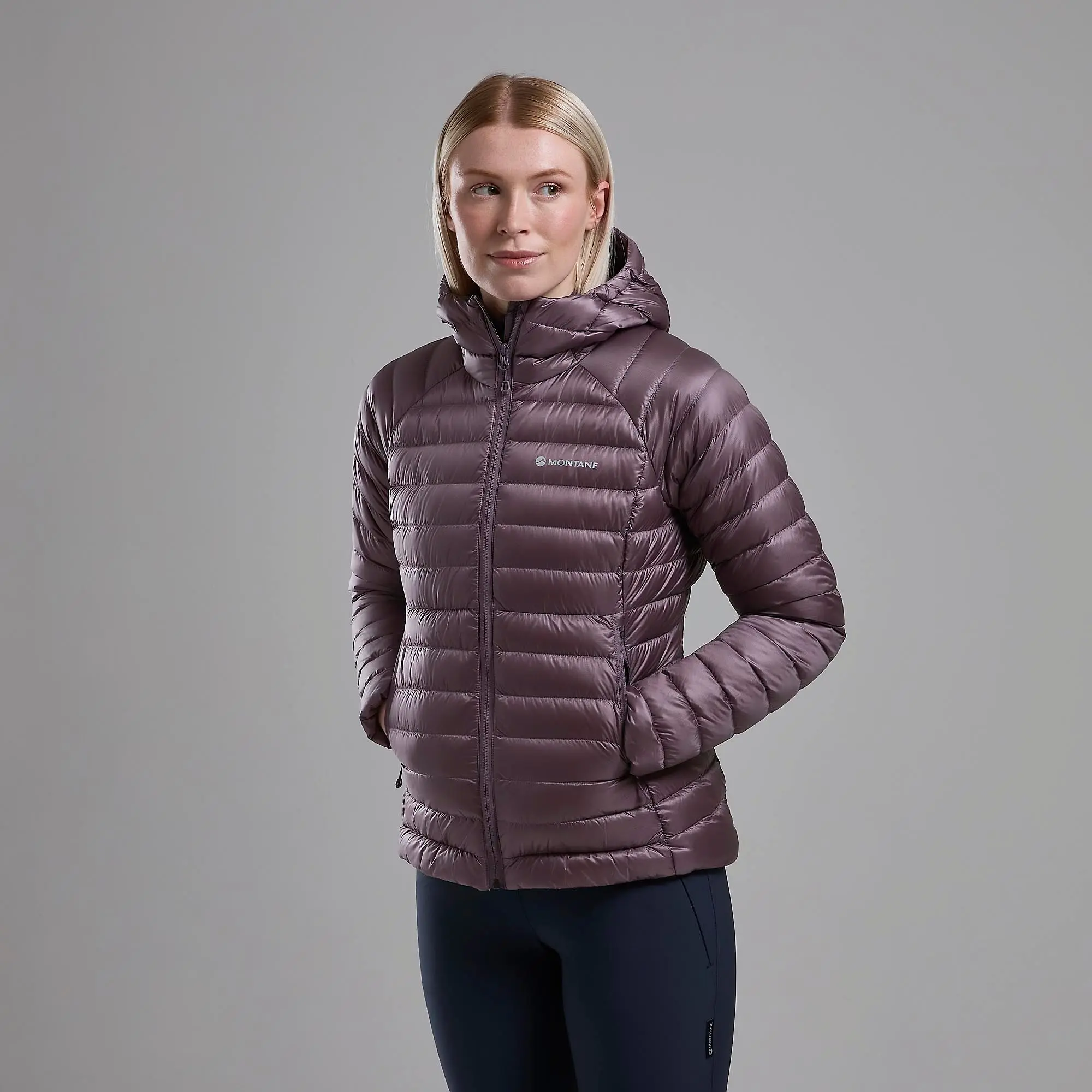 Product image 4 of 9 of Montane Women's Anti-Freeze Hooded Down Jacket - Moonscape