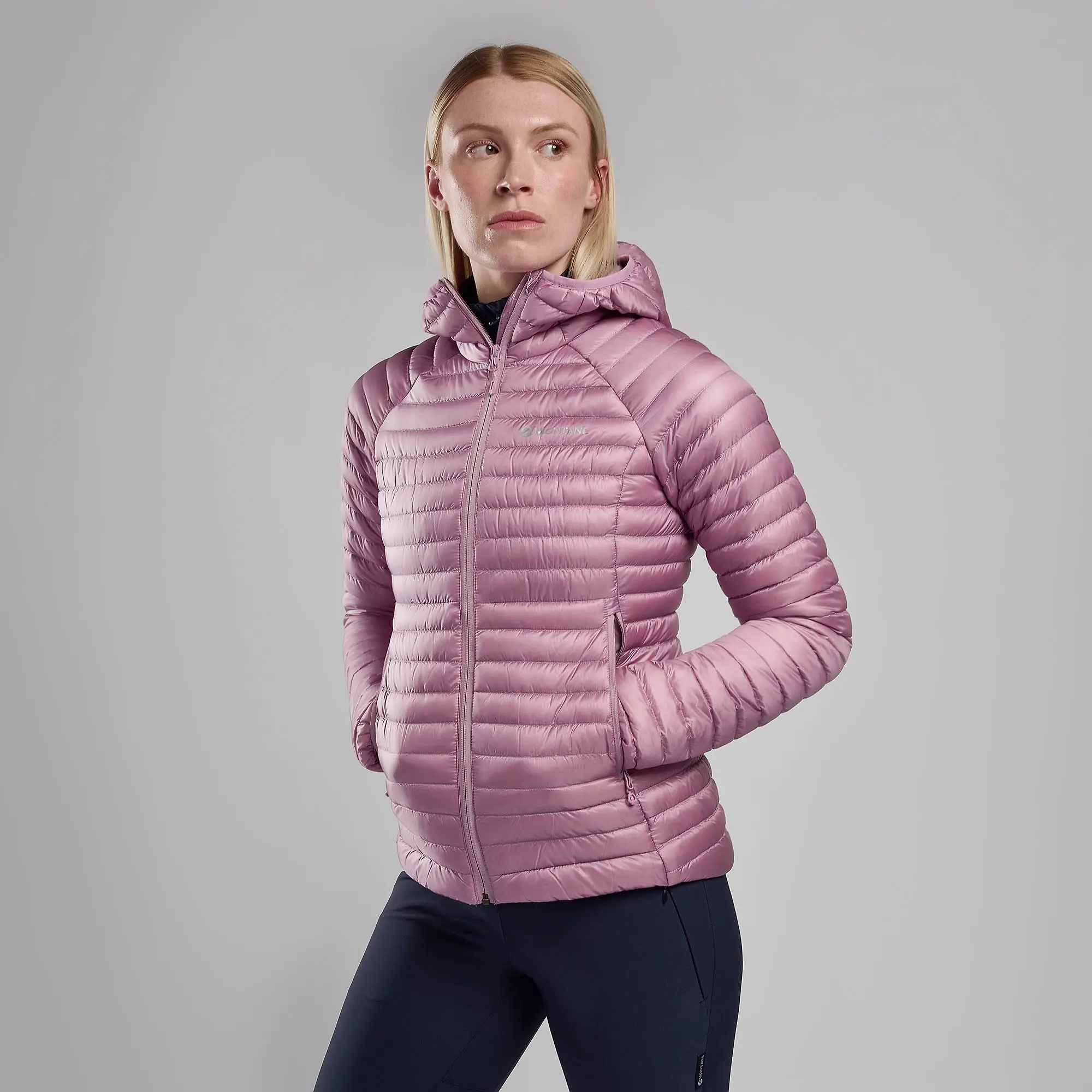 Product image 4 of 8 of Montane Women's Anti-Freeze Lite Hooded Down Jacket - Allium