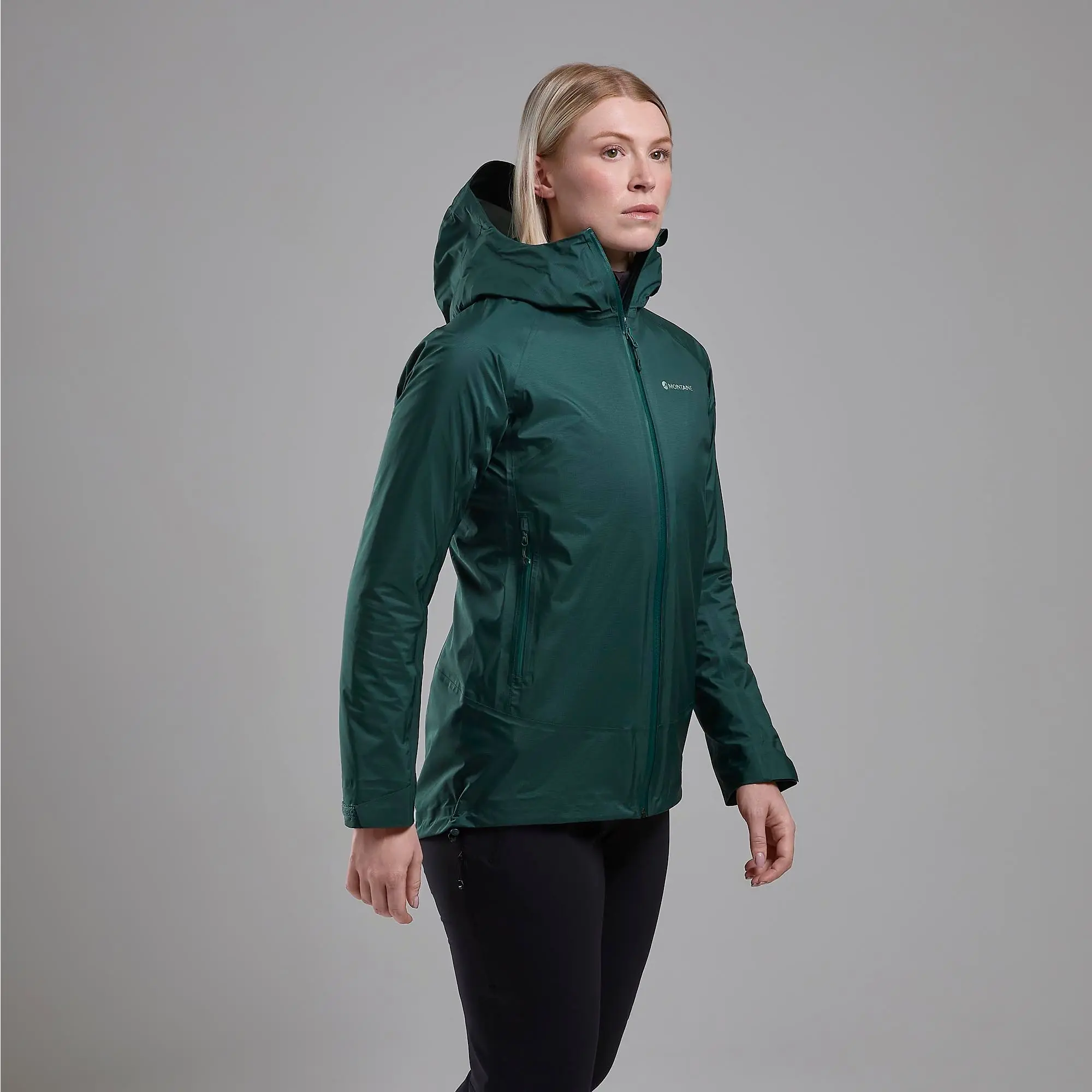 Product image 2 of 9 of Montane Women's Cetus Lite Waterproof Jacket - Deep Forest