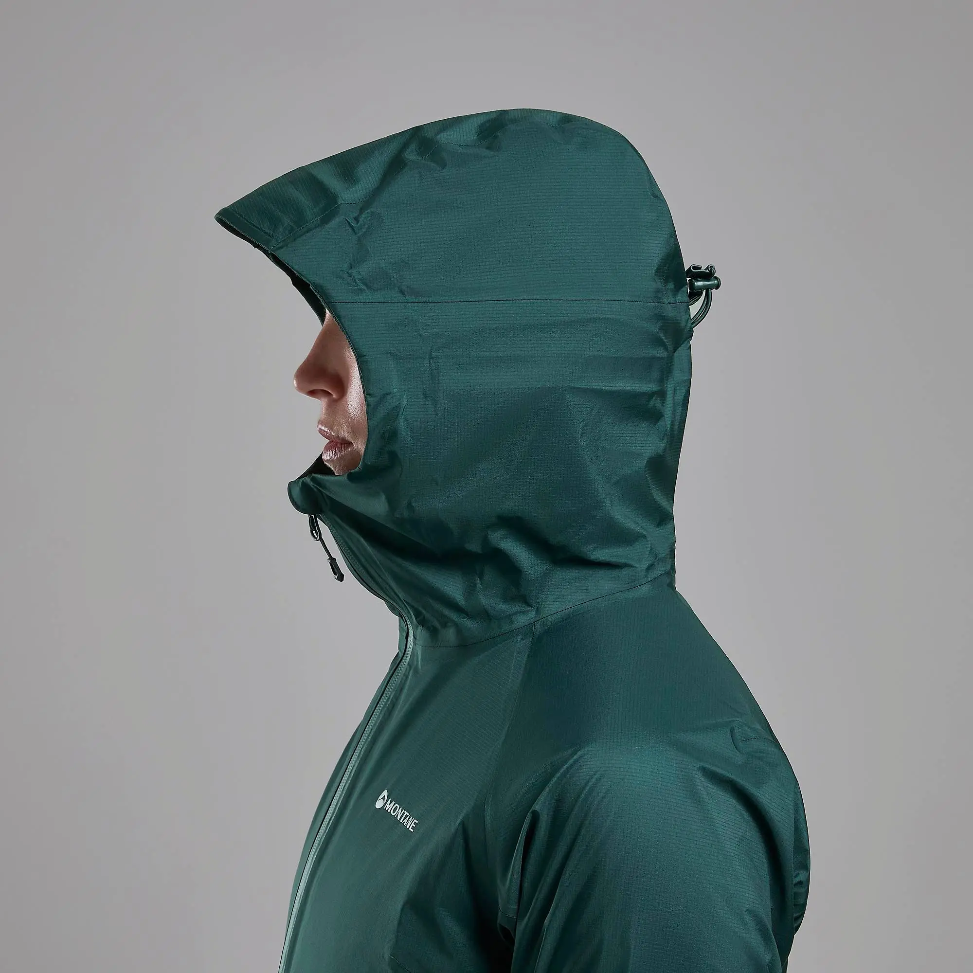 Product image 7 of 9 of Montane Women's Cetus Lite Waterproof Jacket - Deep Forest
