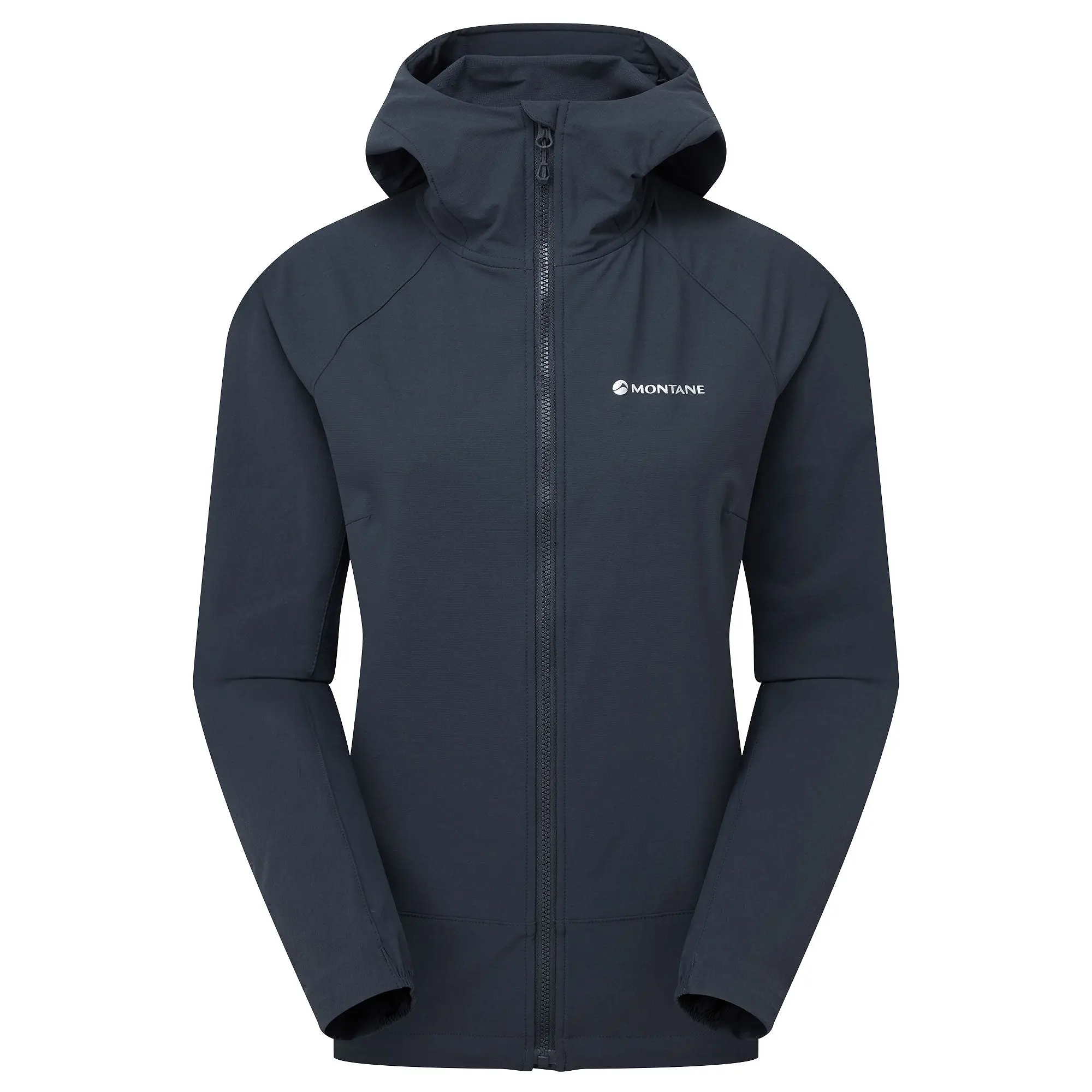 Product image 1 of 8 of Montane Women's Tenacity Hooded Softshell Jacket - Eclipse Blue