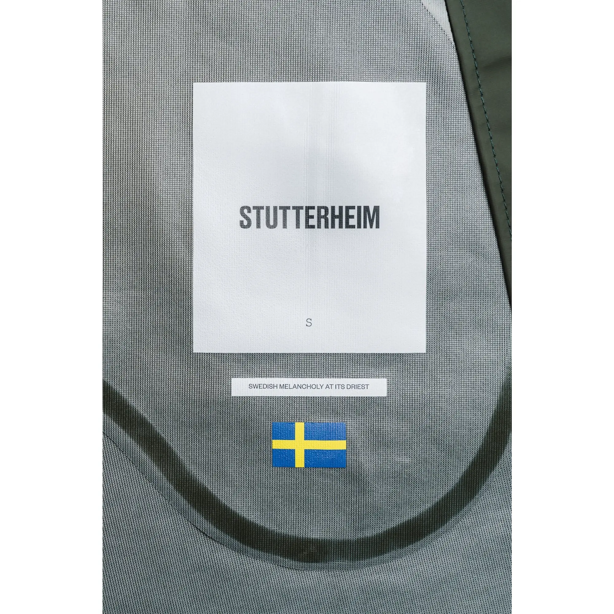 Product image 5 of 12 of Stutterheim Women's Mosebacke Lightweight Raincoat - Green