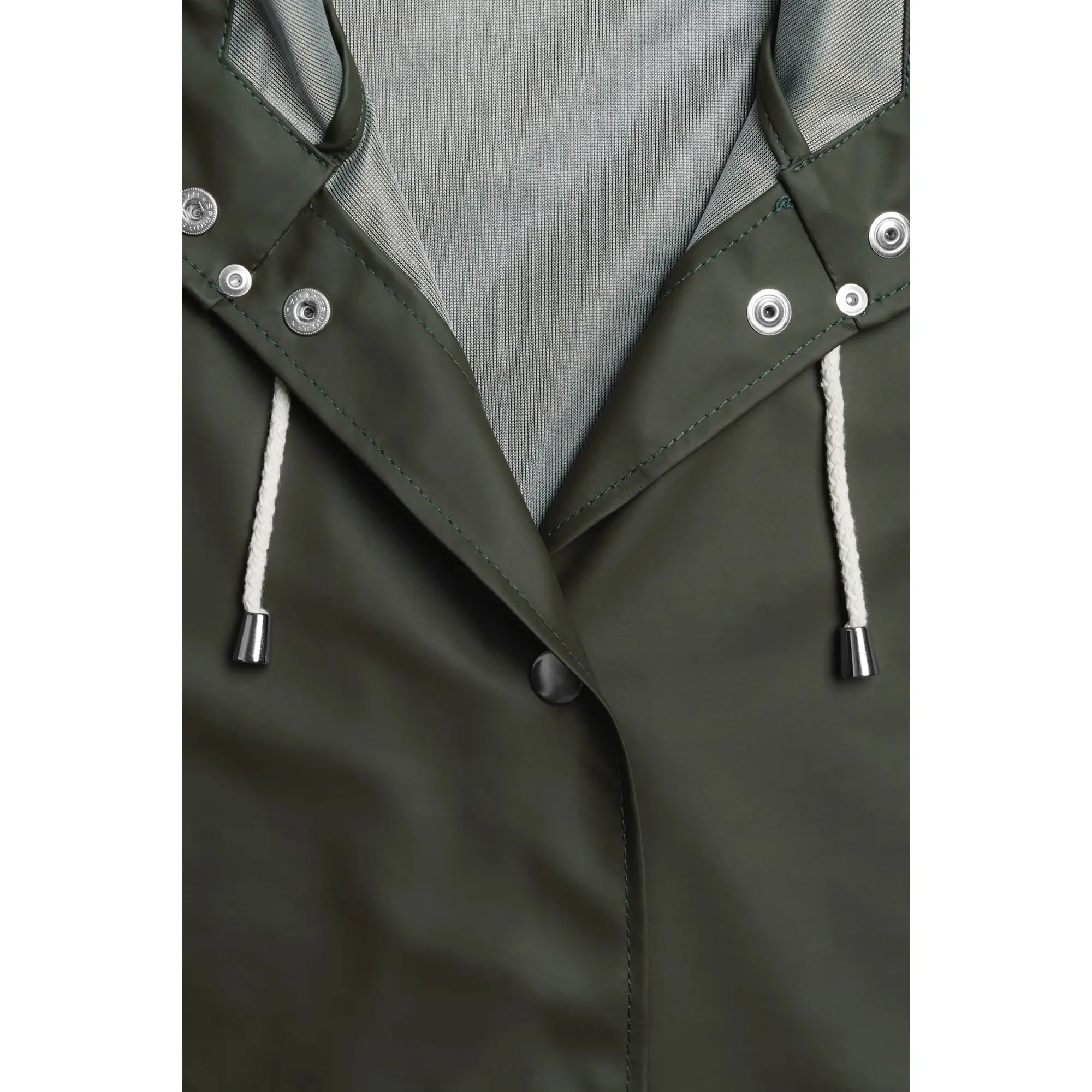 Product image 4 of 12 of Stutterheim Women's Mosebacke Lightweight Raincoat - Green