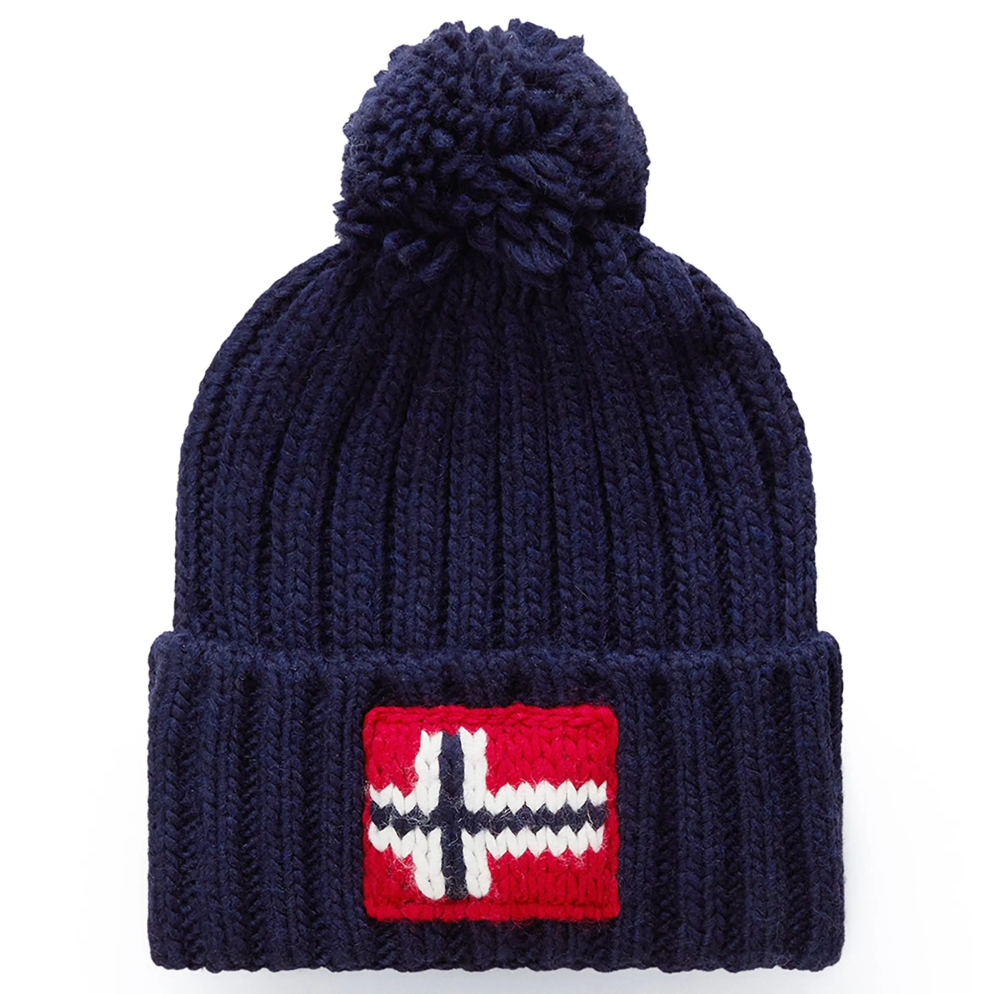 Product image 1 of 5 of Napapijri Men's Semiury Bobble Beanie - Blue Marine