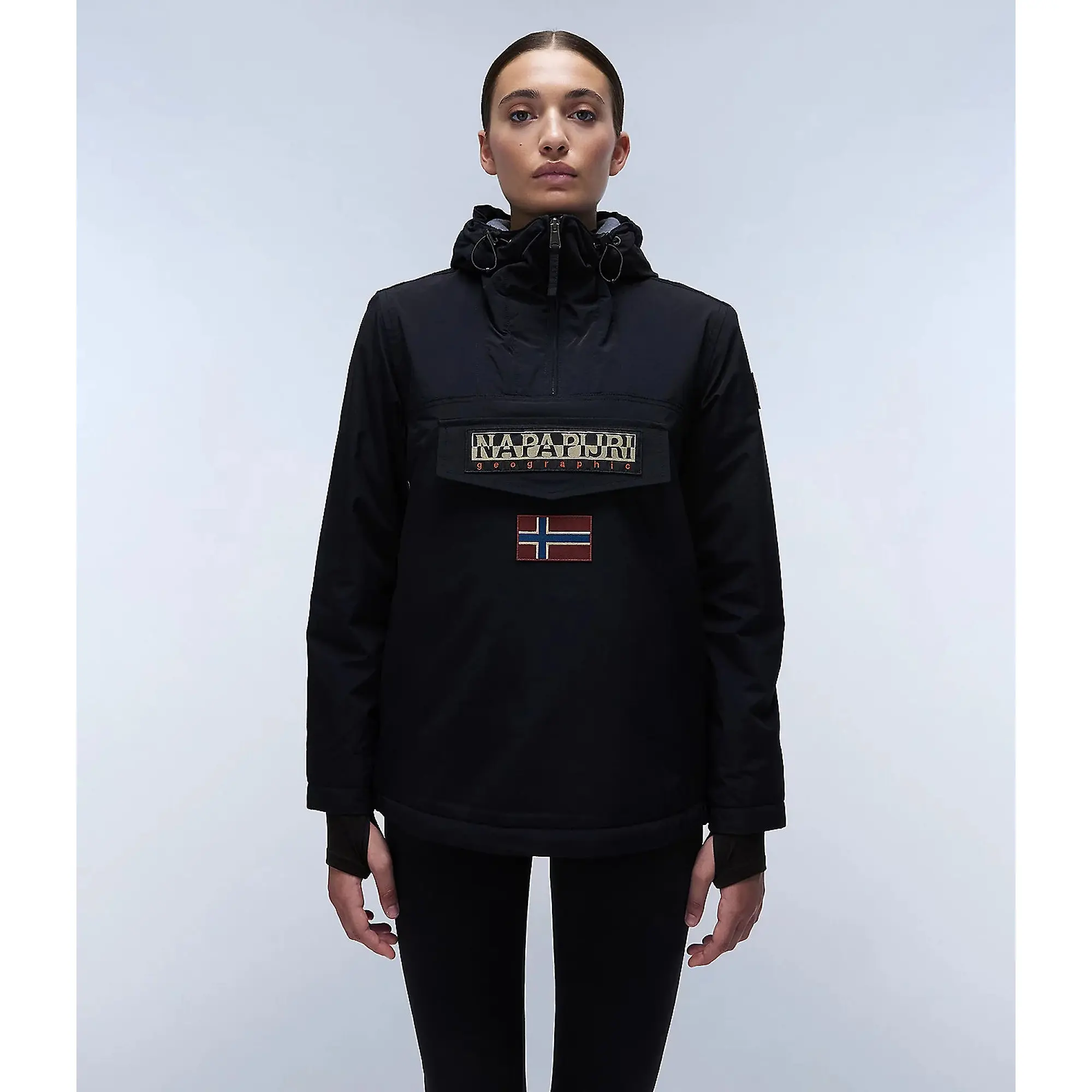 Product image 3 of 10 of Napapijri Women's Rainforest Winter Anorak Jacket - Black