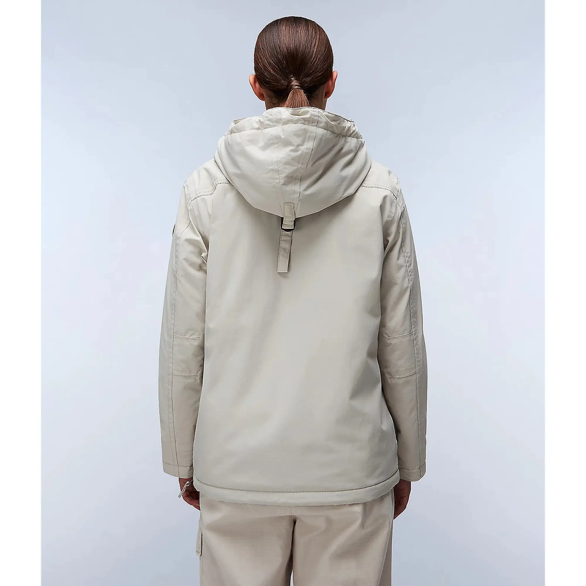 Product image 4 of 8 of Napapijri Women's Rainforest Winter Anorak Jacket - Beige Silver