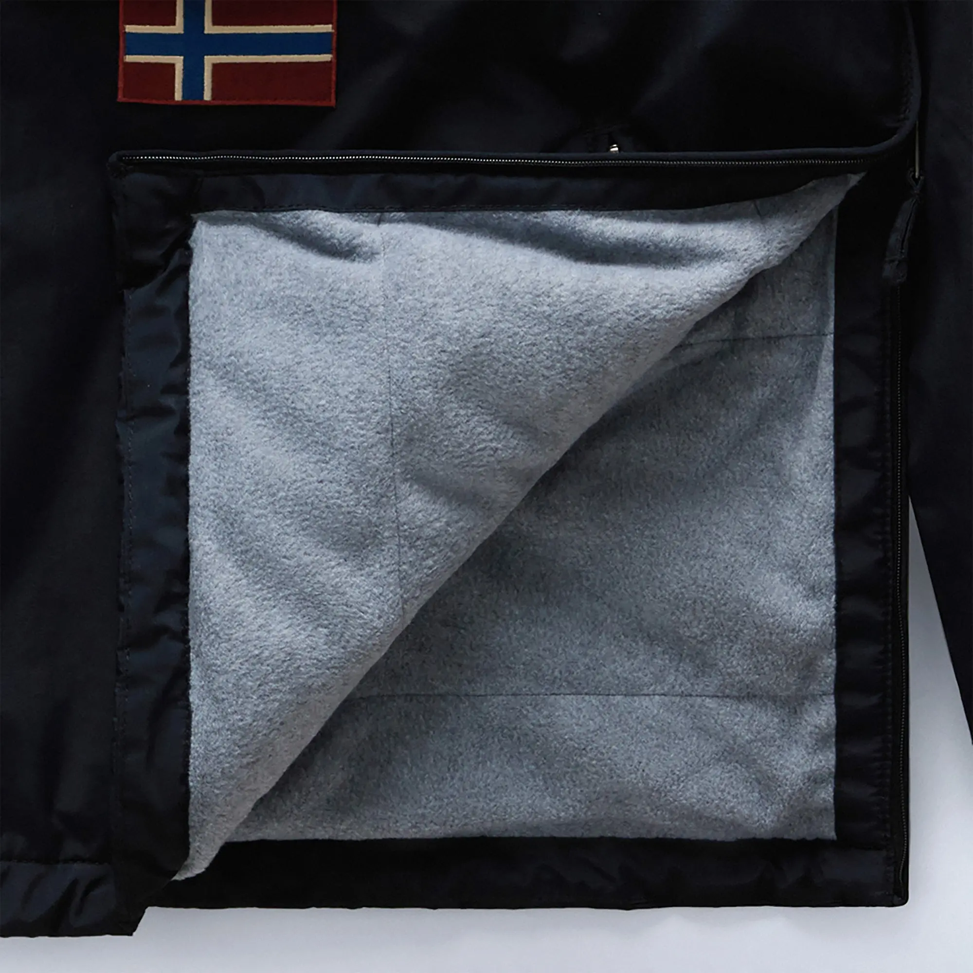 Product image 8 of 9 of Napapijri Women's Rainforest Pocket Anorak Jacket - Black