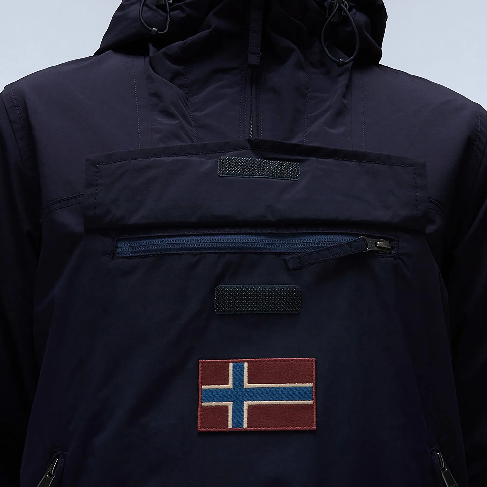 Product image 6 of 9 of Napapijri Women's Rainforest Pocket Anorak Jacket - Blue Marine