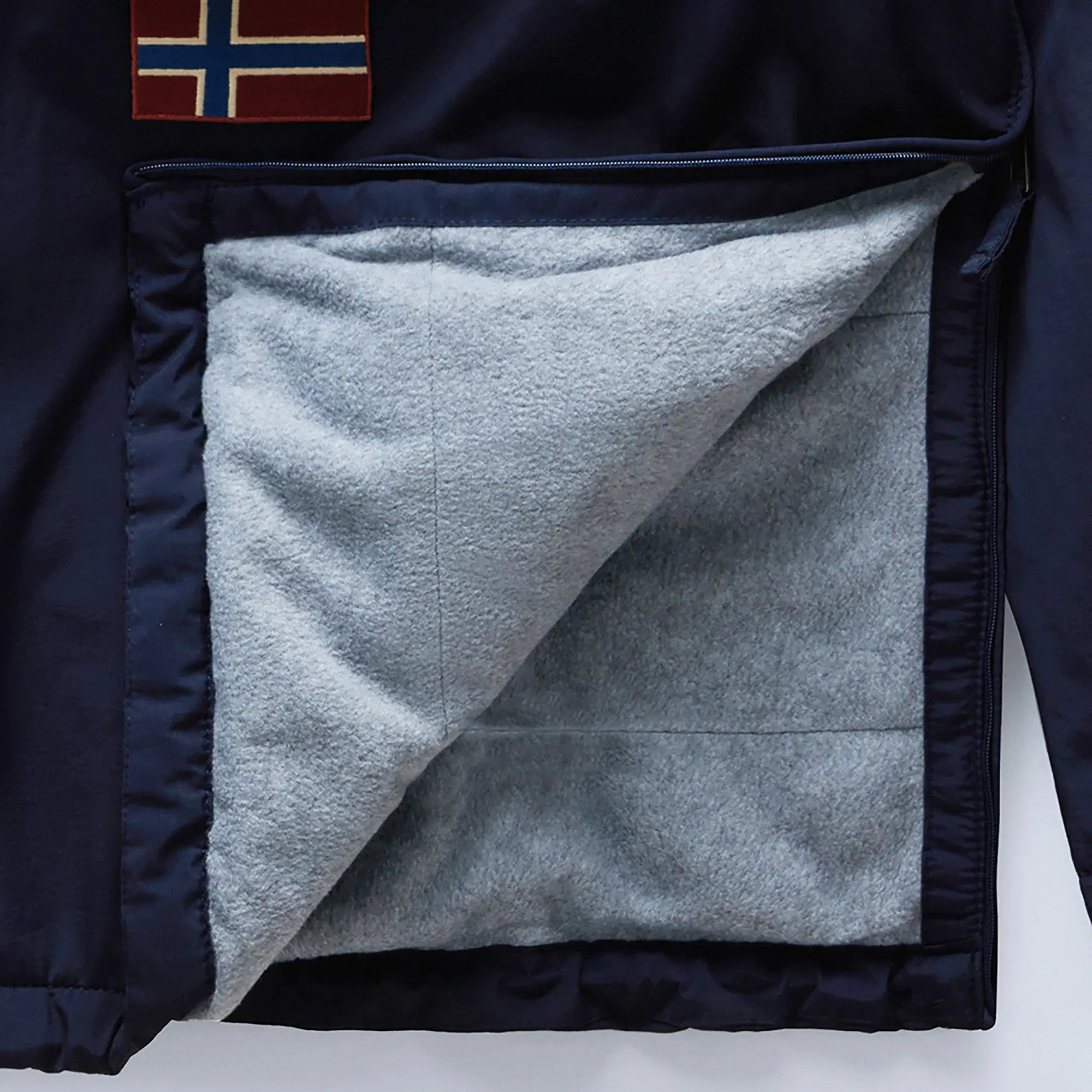 Product image 8 of 9 of Napapijri Women's Rainforest Pocket Anorak Jacket - Blue Marine
