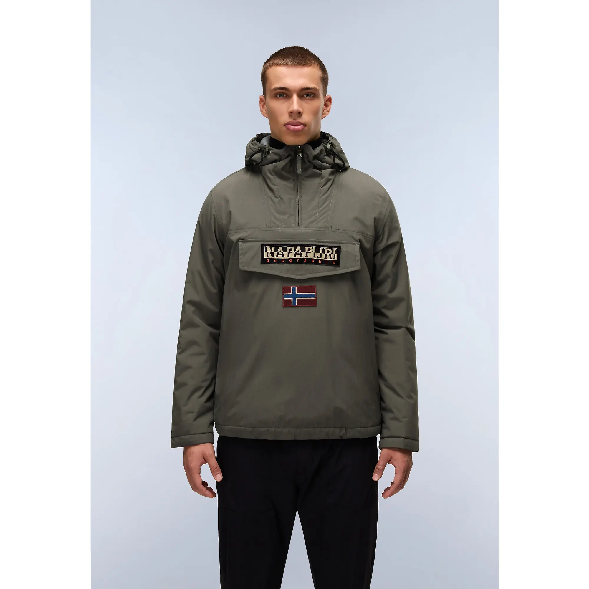 Product image 3 of 9 of Napapijri Men's Rainforest Winter Anorak Jacket - Tea Leaf