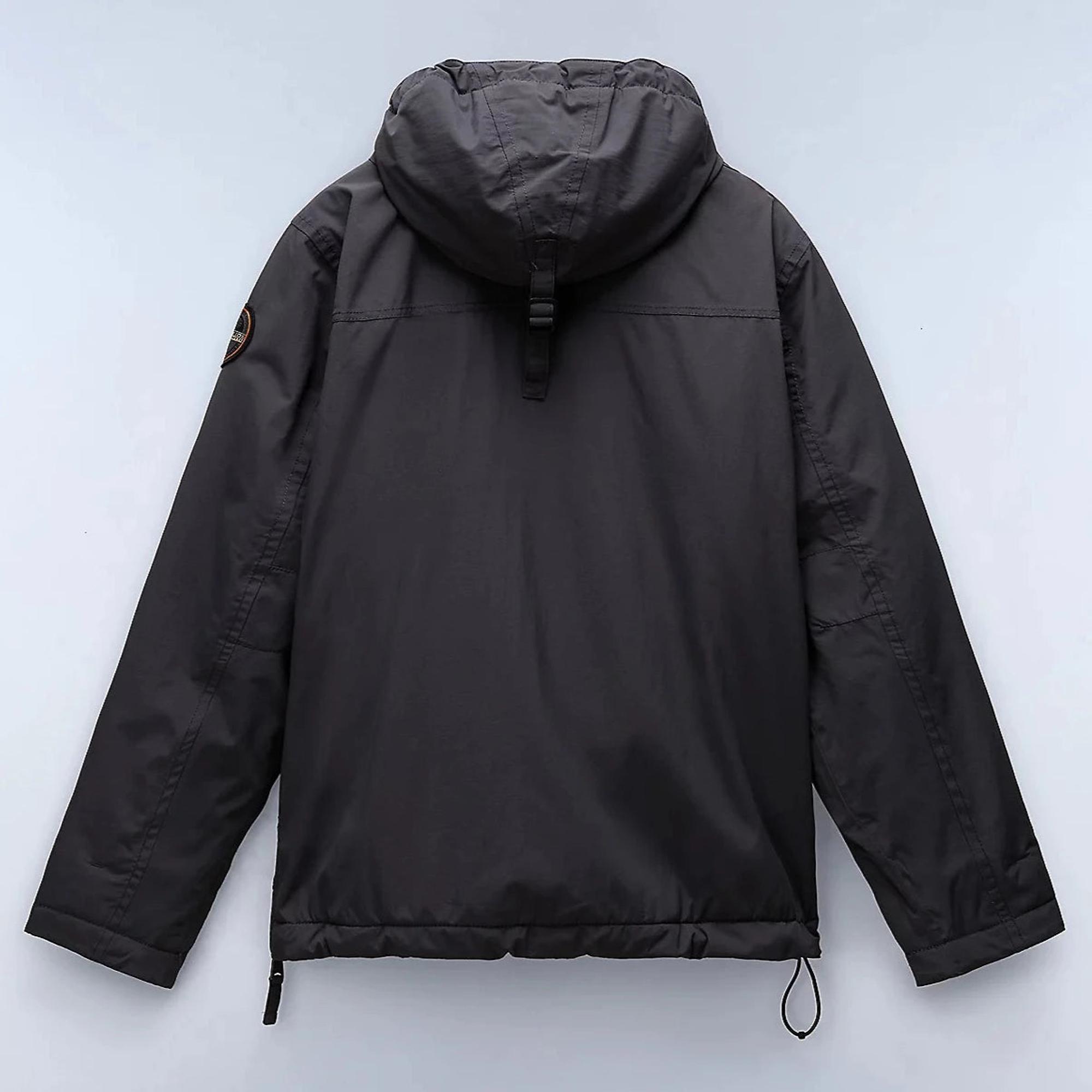 Napapijri Men's Rainforest Winter Anorak Jacket - Dark Grey