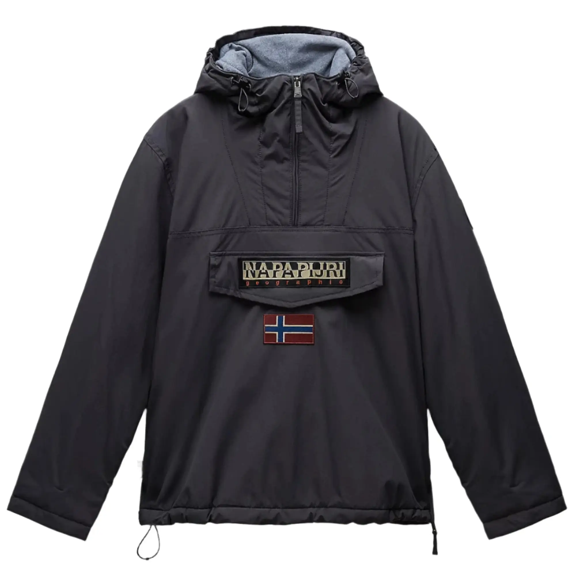Product image 1 of 10 of Napapijri Men's Rainforest Winter Anorak Jacket - Dark Grey
