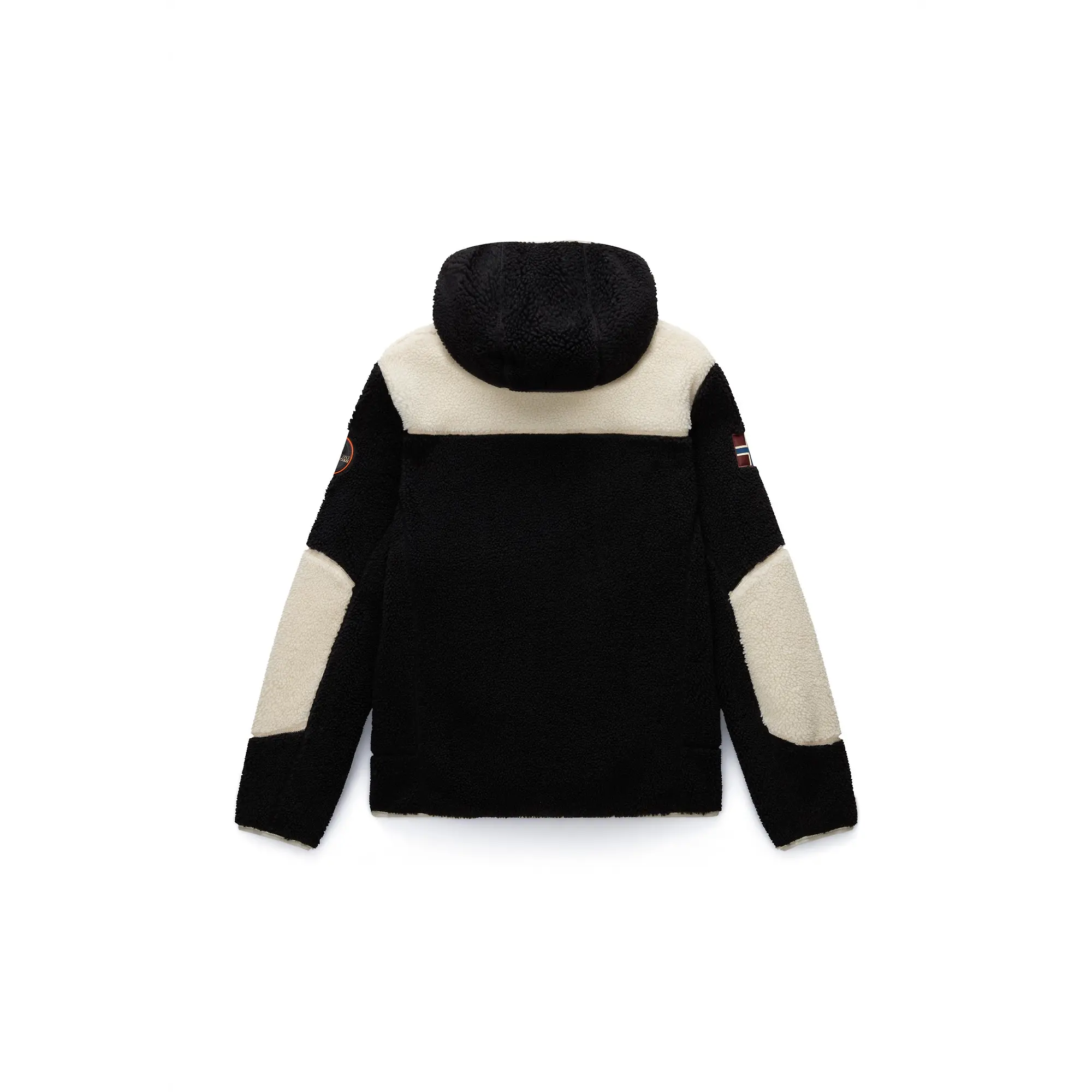 Product image 8 of 9 of Napapijri Men's Yupik Full Zip Hooded Curly Fleece - Multi