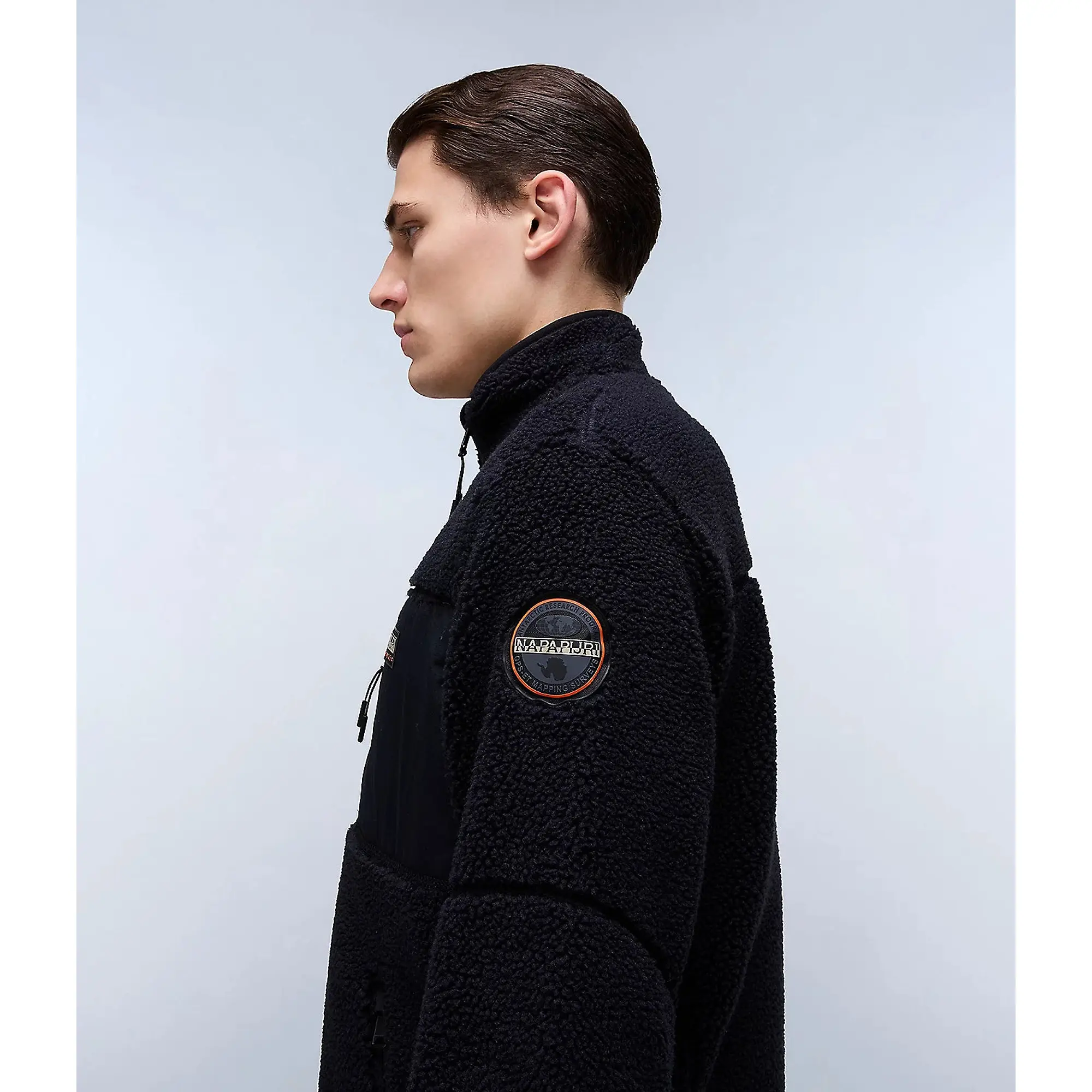 Product image 7 of 9 of Napapijri Men's Yupik Full-Zip Fleece - Black