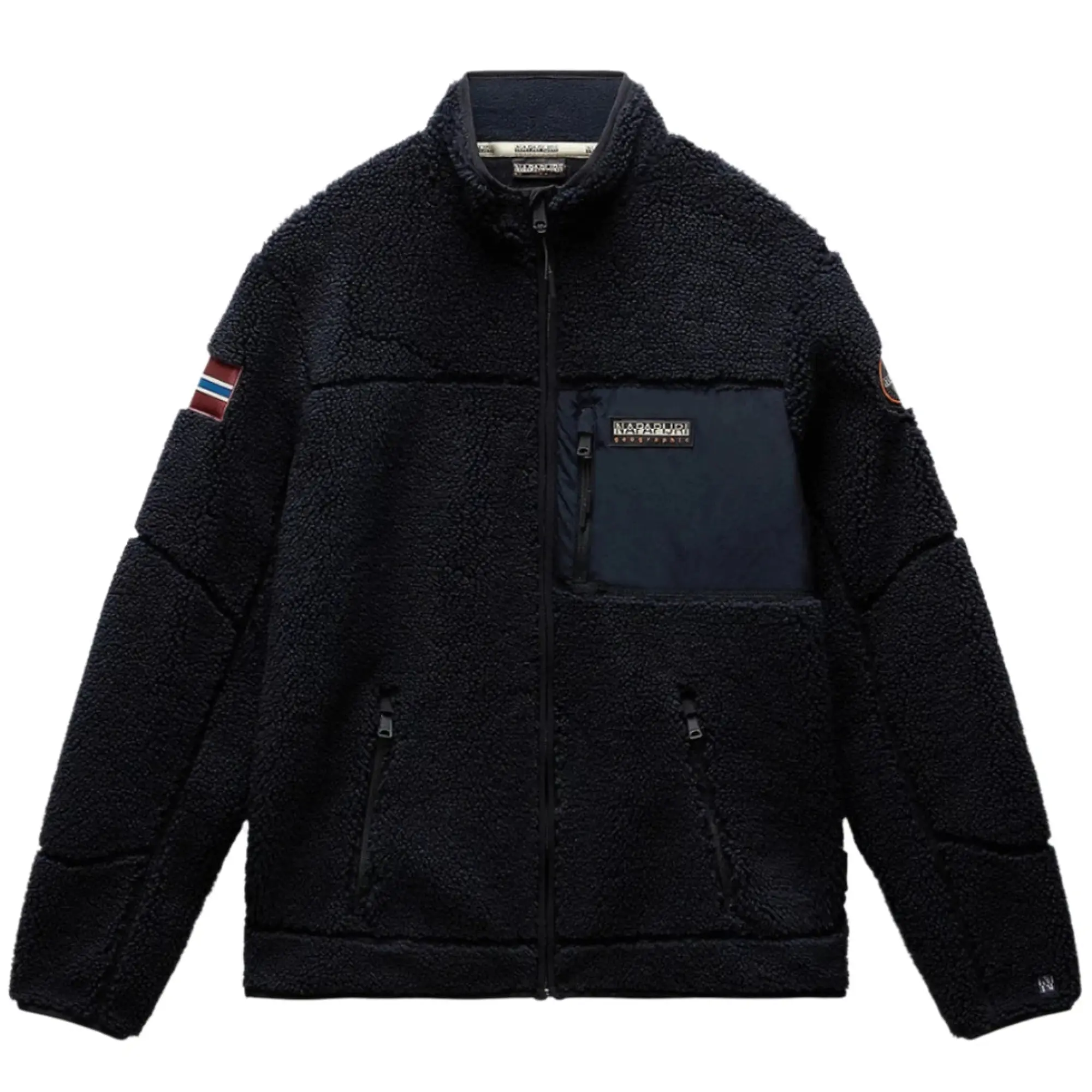 Product image 1 of 9 of Napapijri Men's Yupik Full-Zip Fleece - Black